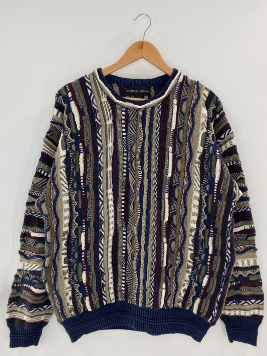 Vintage 3D COOGI- Style Size L Knit Sweater / K5310