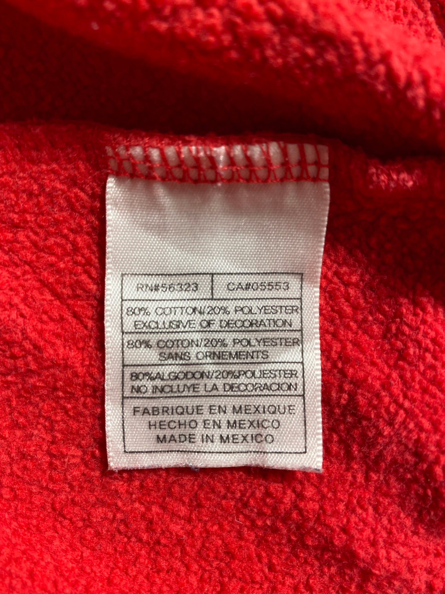 00' NIKE OHIO STATE Size M Vintage Hoodie Sweat-Shirt / K4647