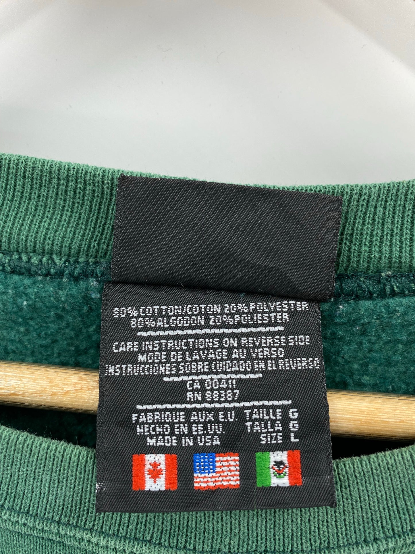 90’s ADIDAS CENTER LOGO Size L Vintage Sweat-Shirt / K4671