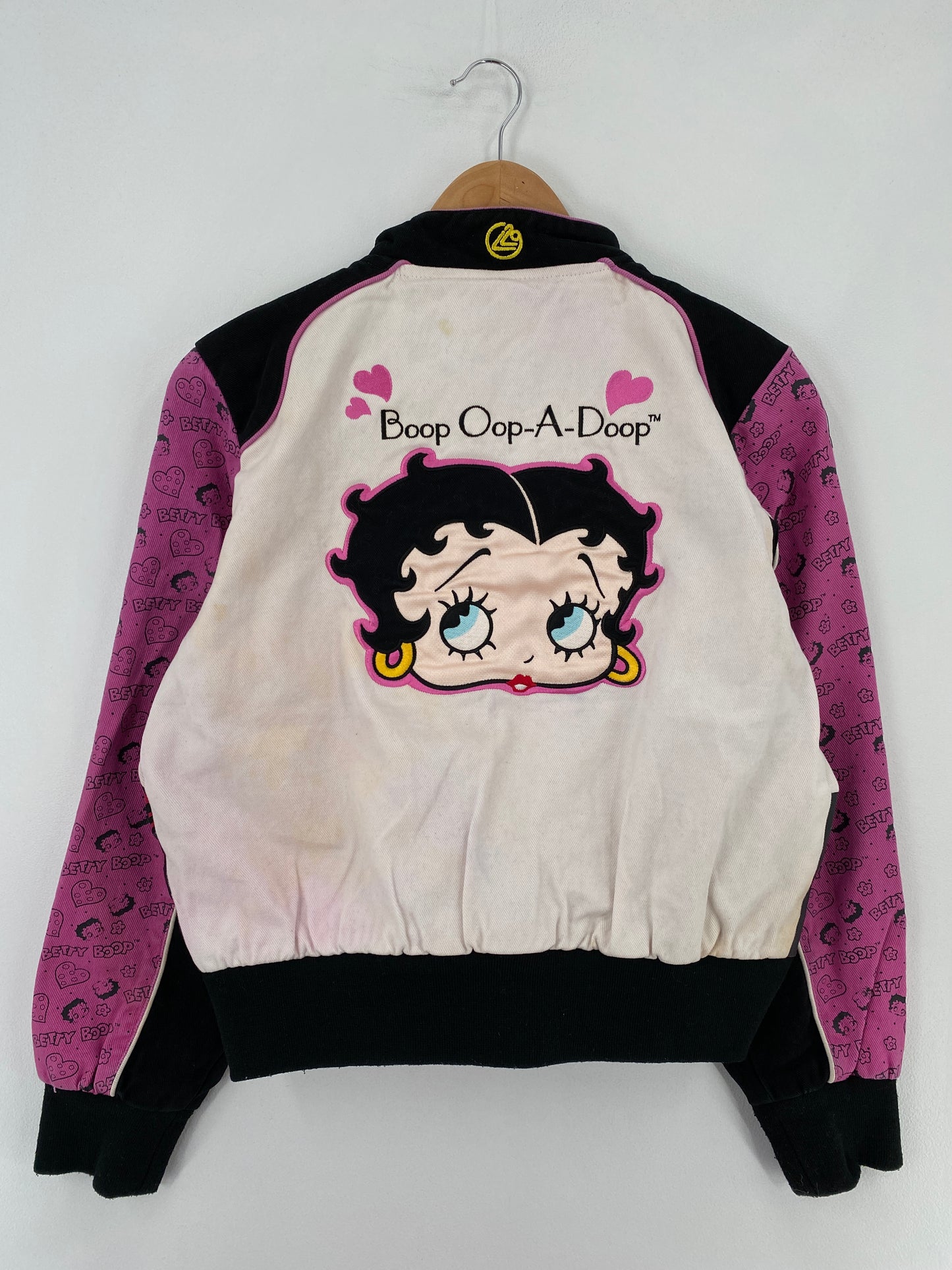 Vintage BETTY BOOP Size Ladies XL Racing Jacket / E1917J