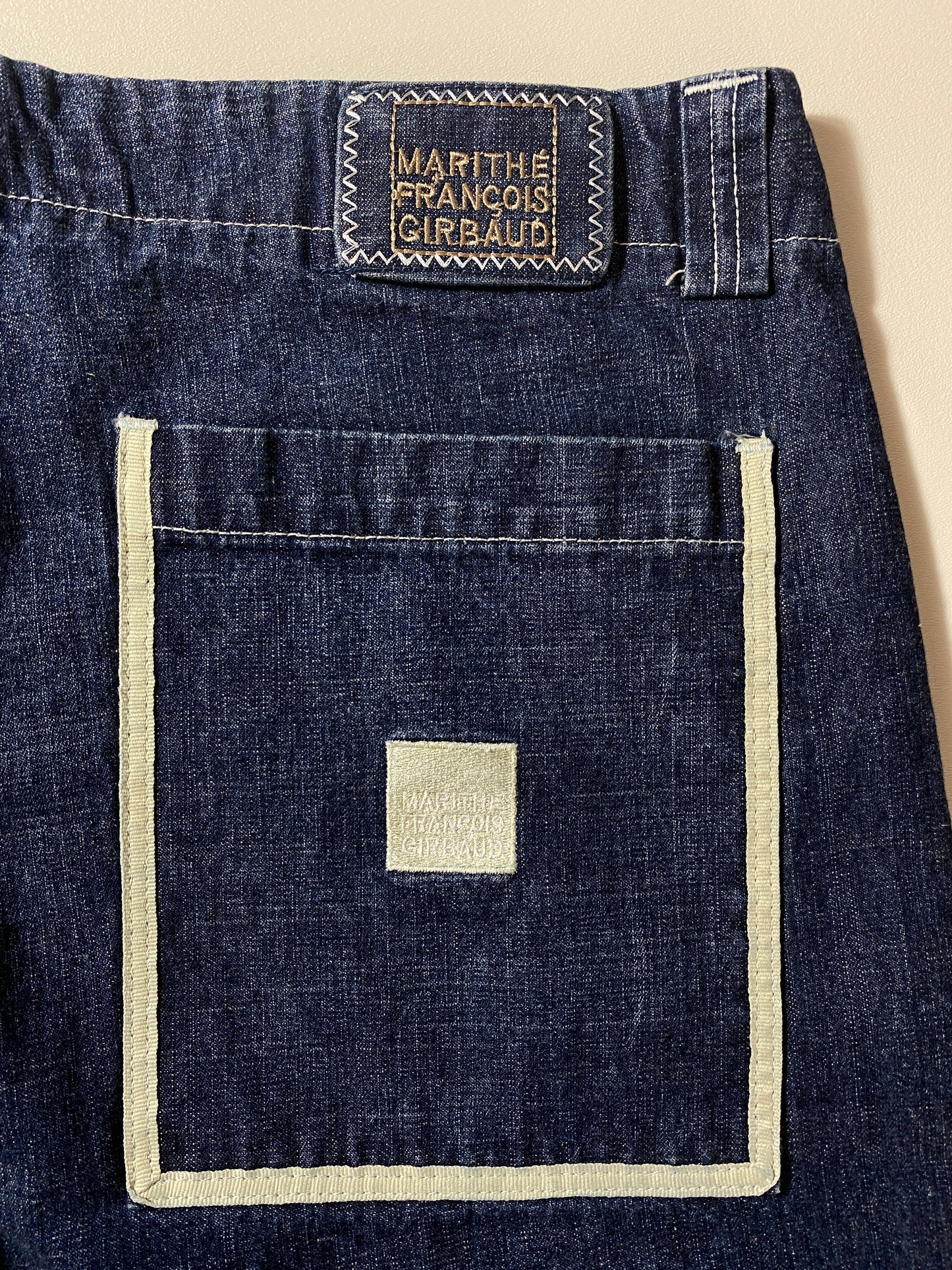 Vintage MARITHÉ + FRANÇOIS GIRBAUD Size W40xL33 Vintage Denim Pants / A9058