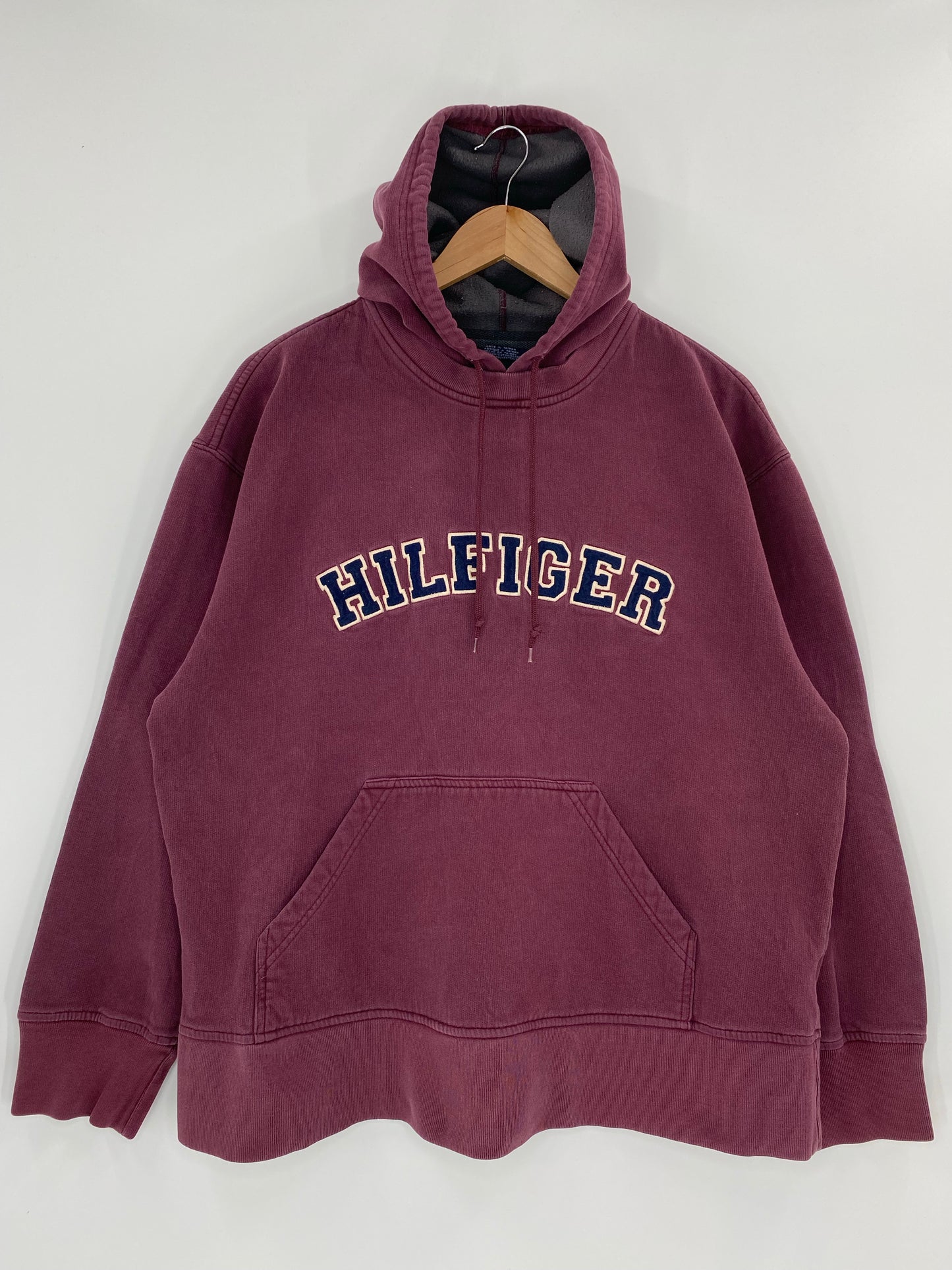 90’s TOMMY HILFIGER Size XL Vintage Hoodie Sweat-Shirt / K4663