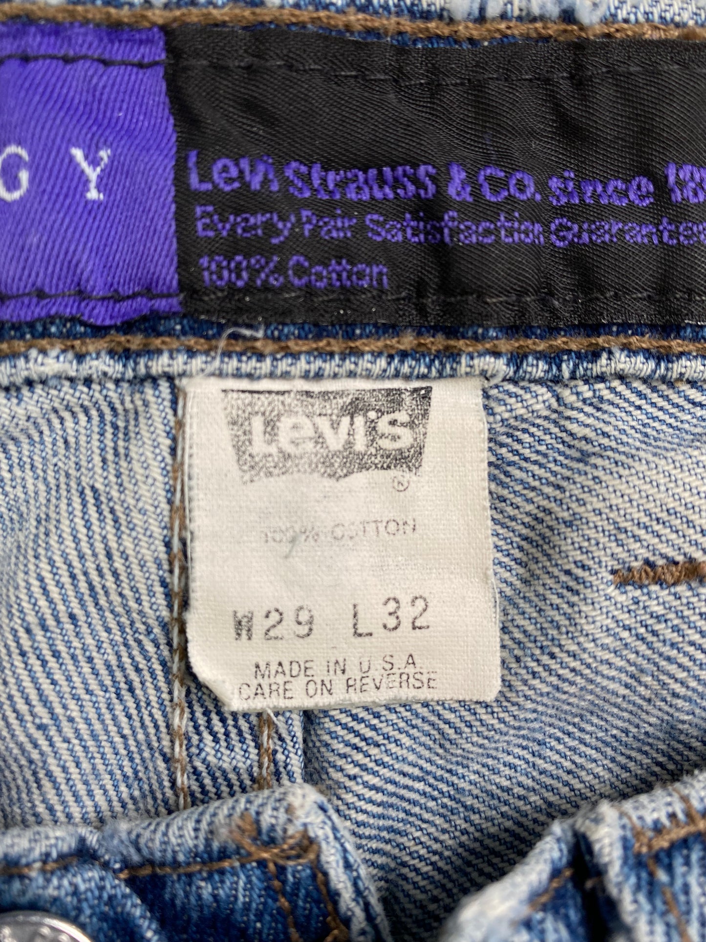 90’s LEVI'S SILVER TAB Size W28xL29 Denim Baggy Pants / A1580
