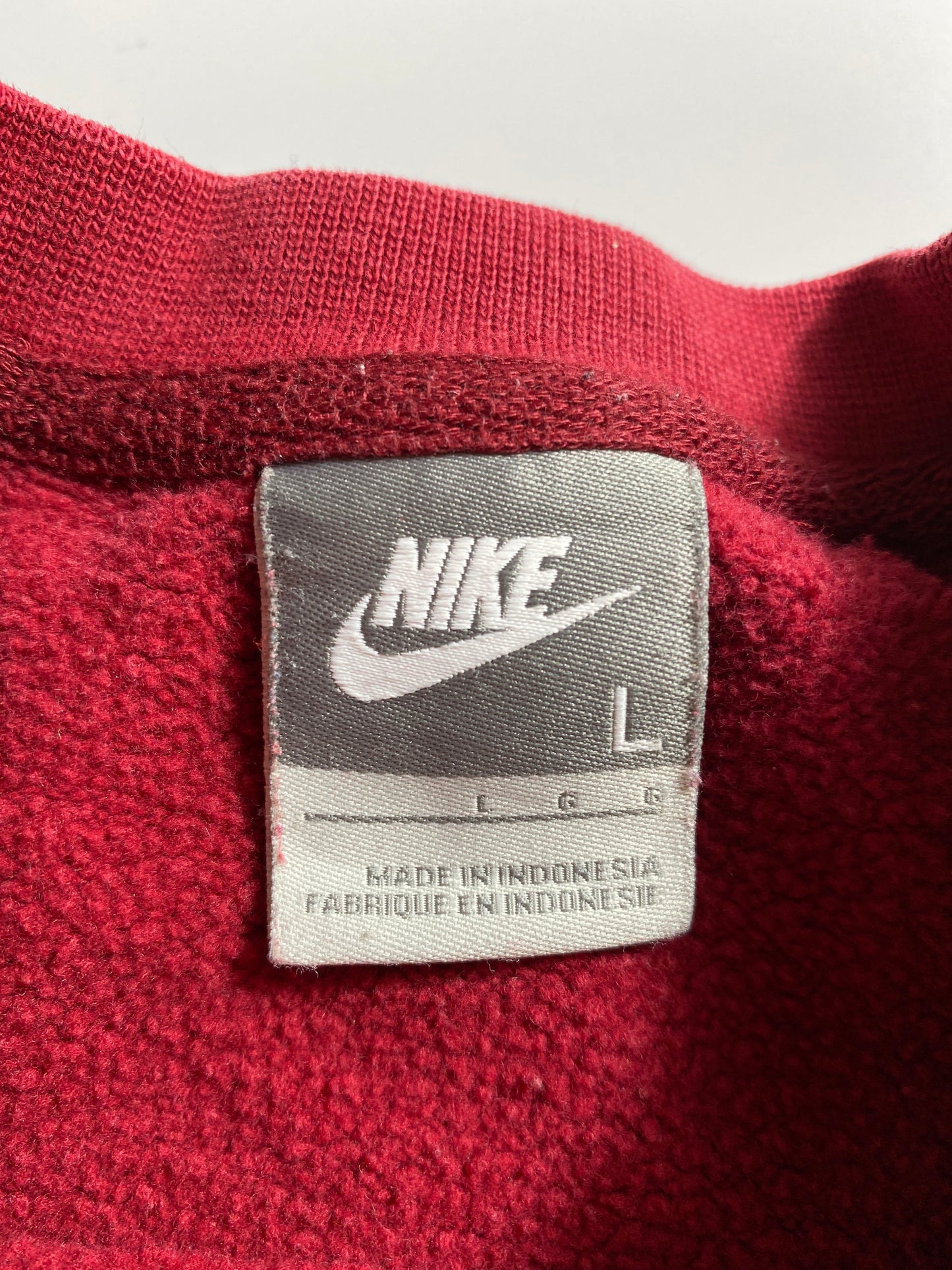 00’ NIKE MINI SWOOSH Size L Vintage Sweat-shirt / A9840