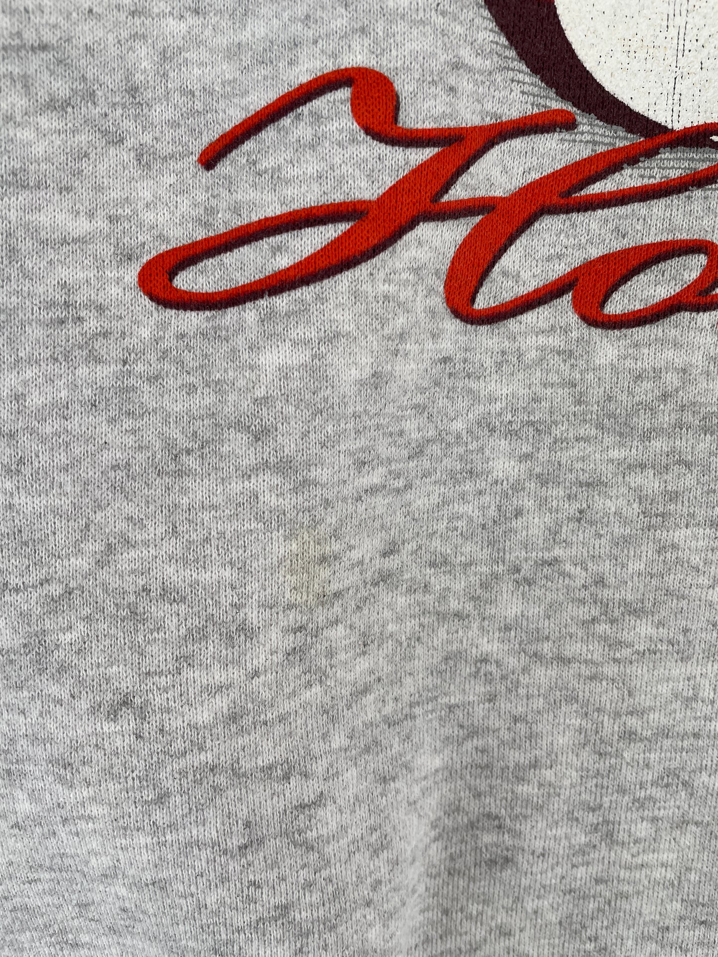 00' VIRGINIA TECH HOKIES Size XL Vintage College Sweat-Shirt / E5914S