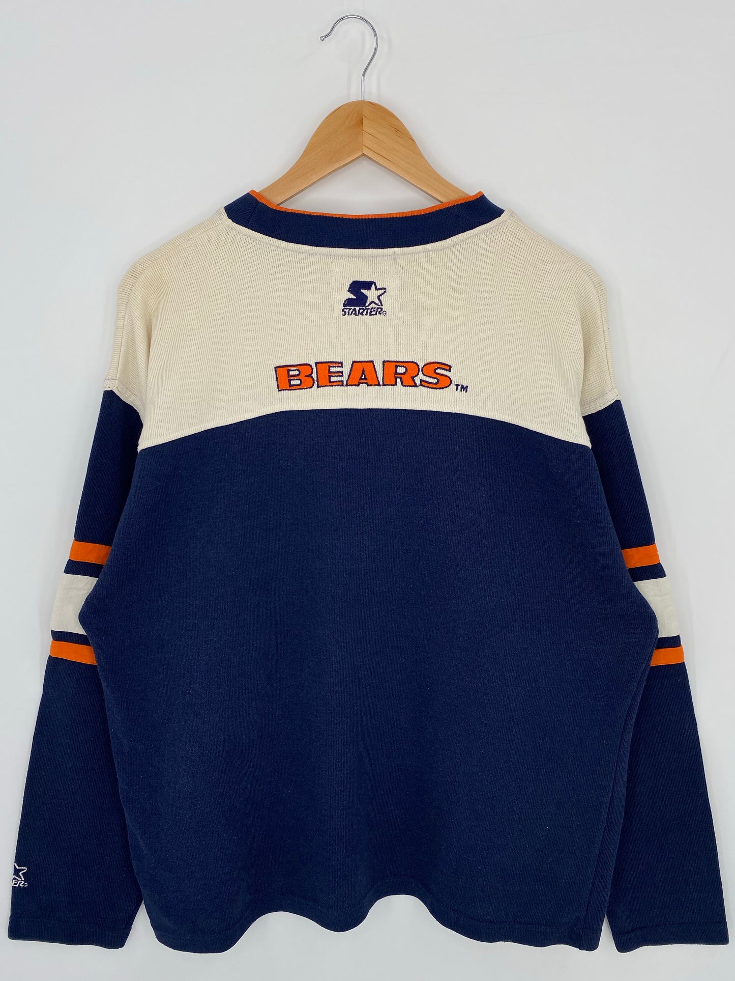 90’s STARTER x CHICAGO BEARS Size L Vintage NFL Sweat-Shirts / K7367