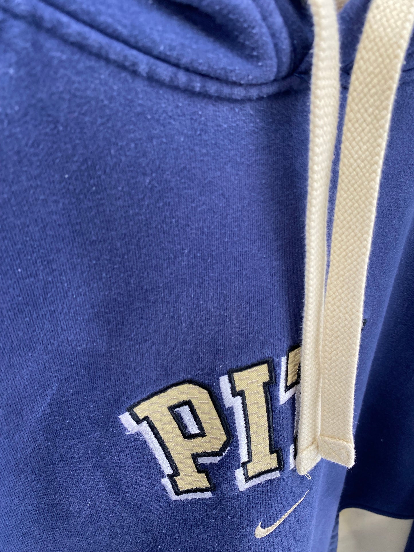 00' NIKE PITTSBURGH PANTHERS Size XL Vintage Hoodie Sweat-shirt / K4252