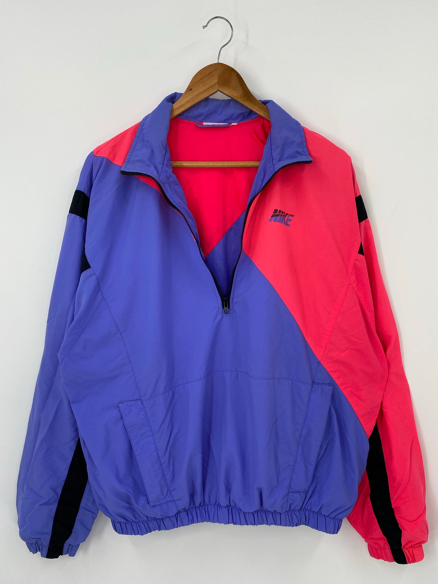 90’s NIKE (No tag) Approx. Size L/XL Vintage Nylon Jacket / K4460
