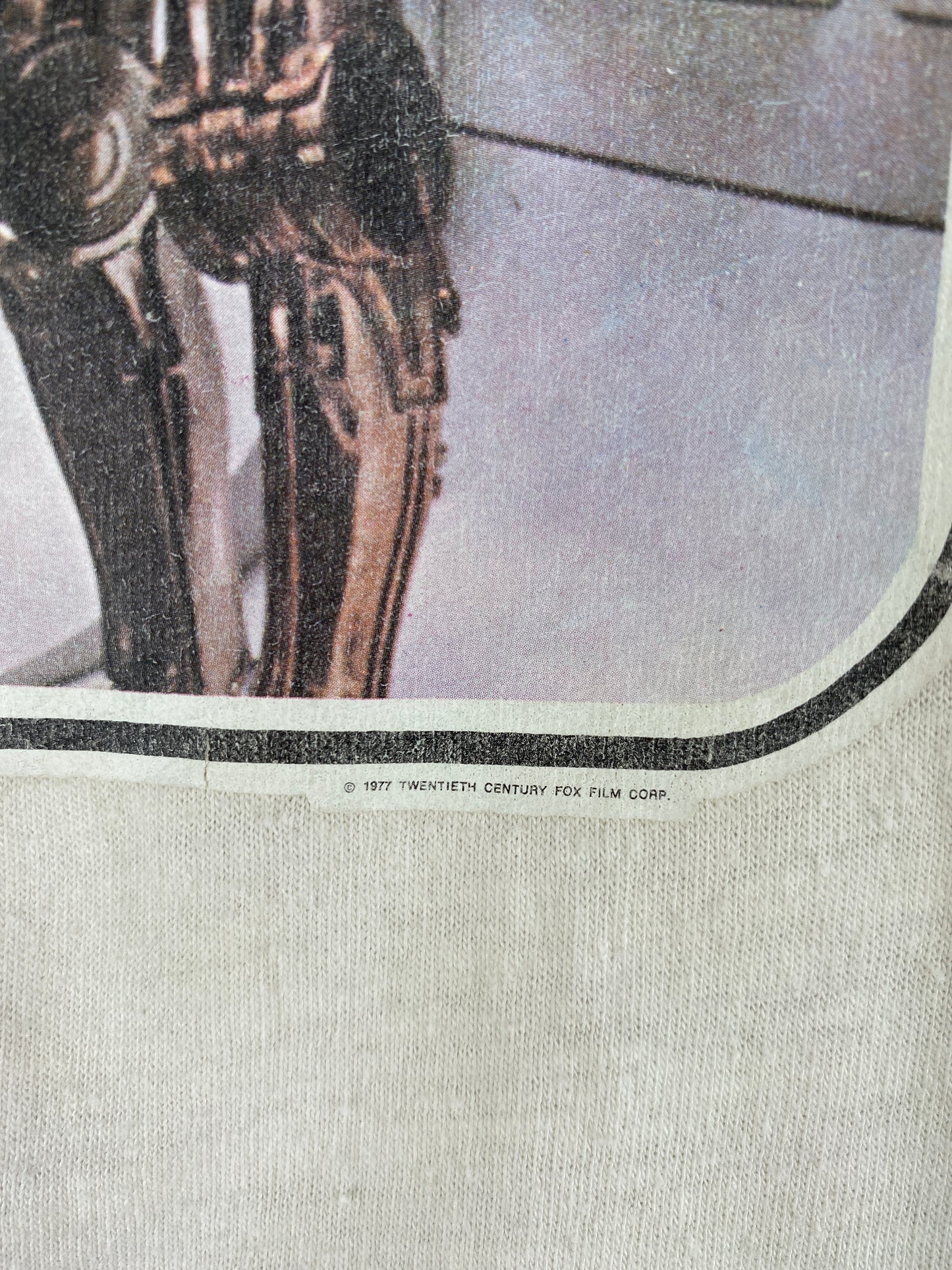 1977 STAR WARS Size M Vintage T-Shirts / A5757