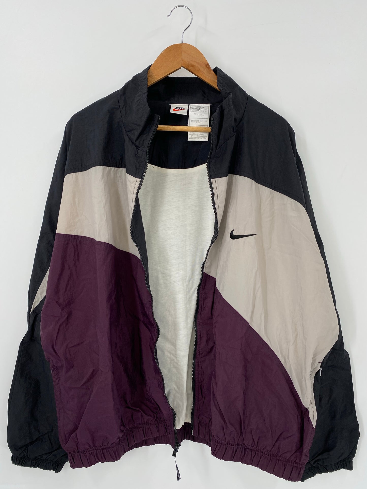 90’s NIKE Size XL Vintage Nylon-Jacket / K4281
