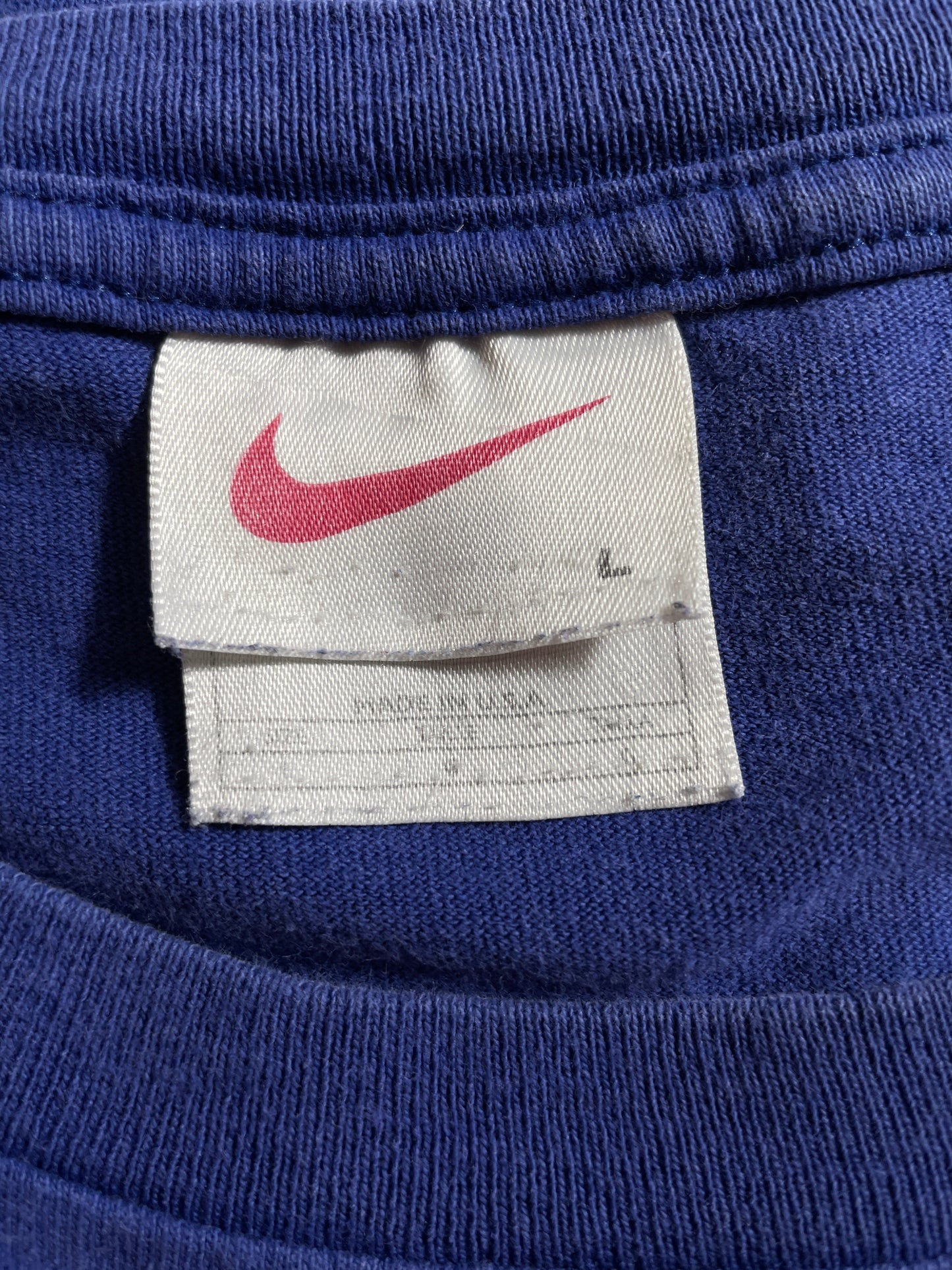 90’s NIKE MINI SWOOSH Made in USA Size L Vintage T-Shirt / A4468