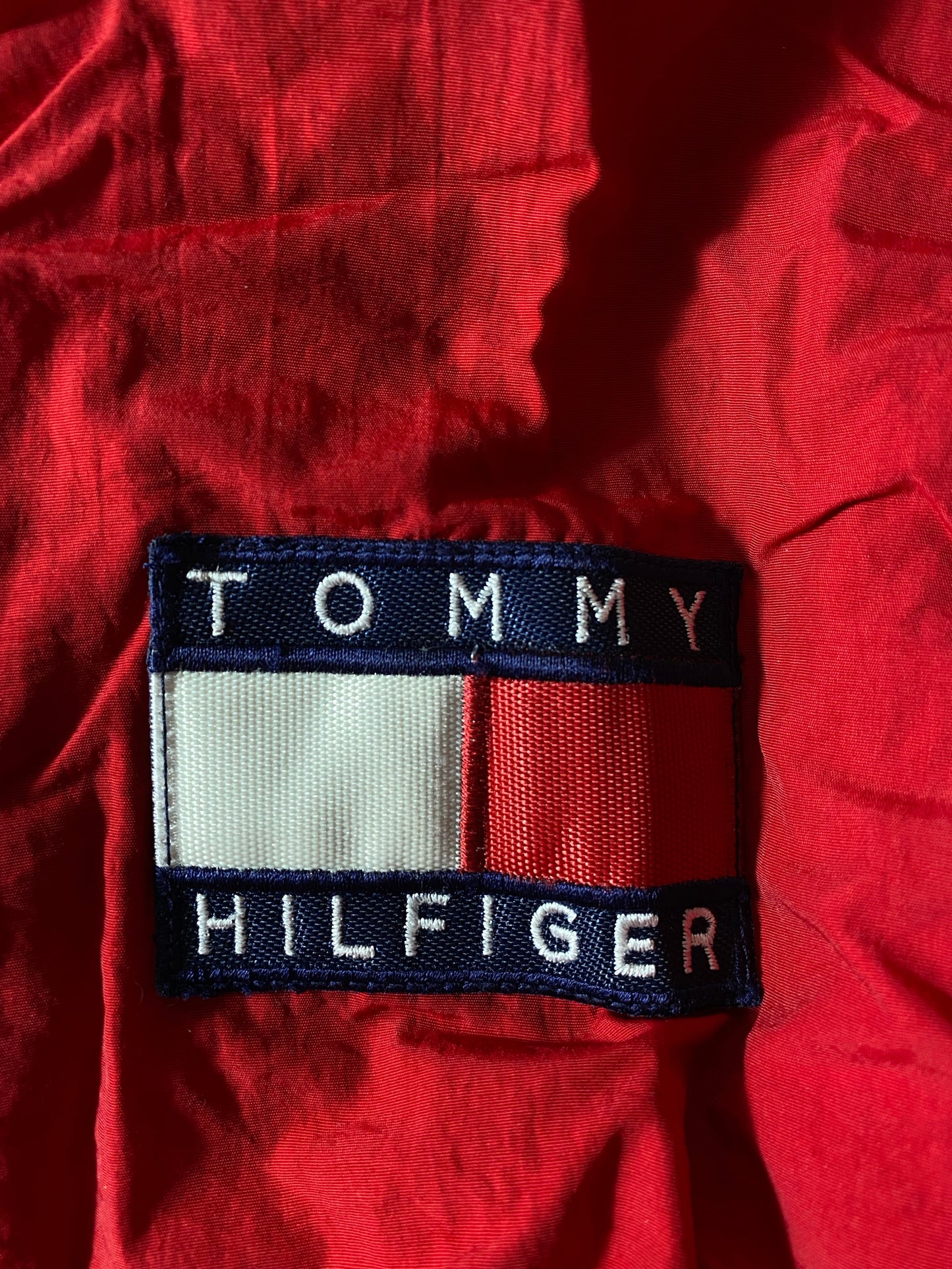 90's TOMMY HILFIGER Size XL Vintage Nylon Jacket / K4589