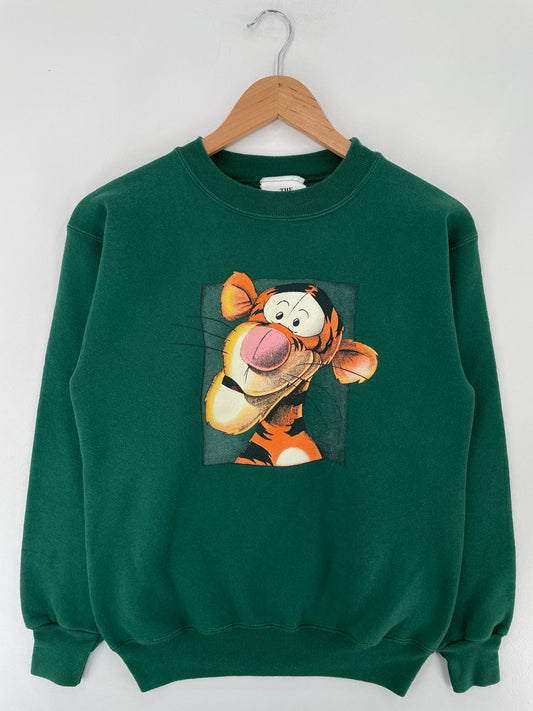Vintage DISNEY TIGGER Size Approx.S Sweat-Shirt / E6035S