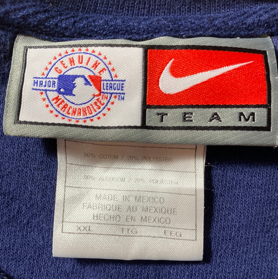 00' NIKE x NEW YORK YANKEES Size XXL Vintage MLB Sweat-shirt / E1708S