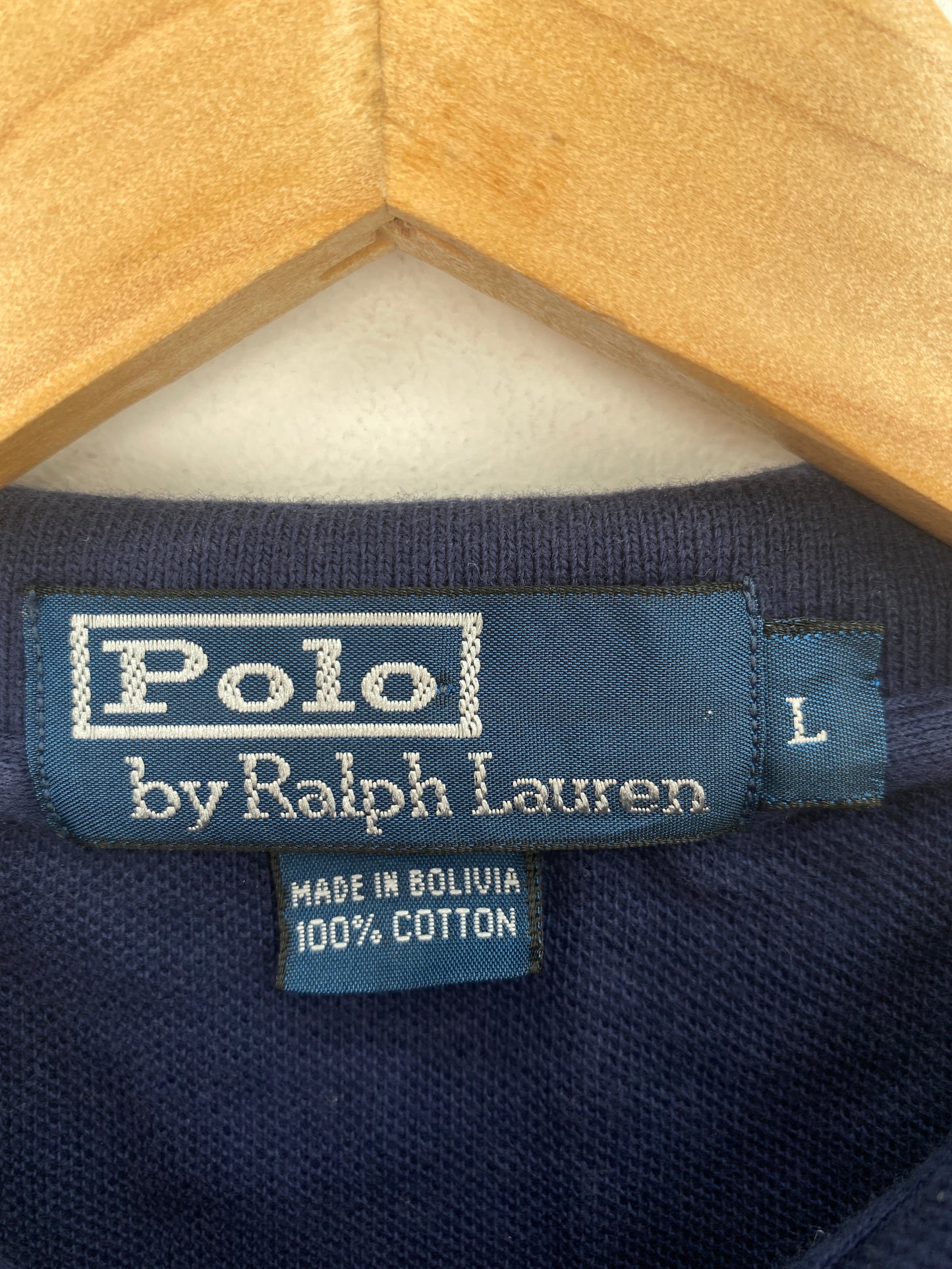 90’s POLO RALPH LAUREN Size L Vintage Polo Shirt / A4917