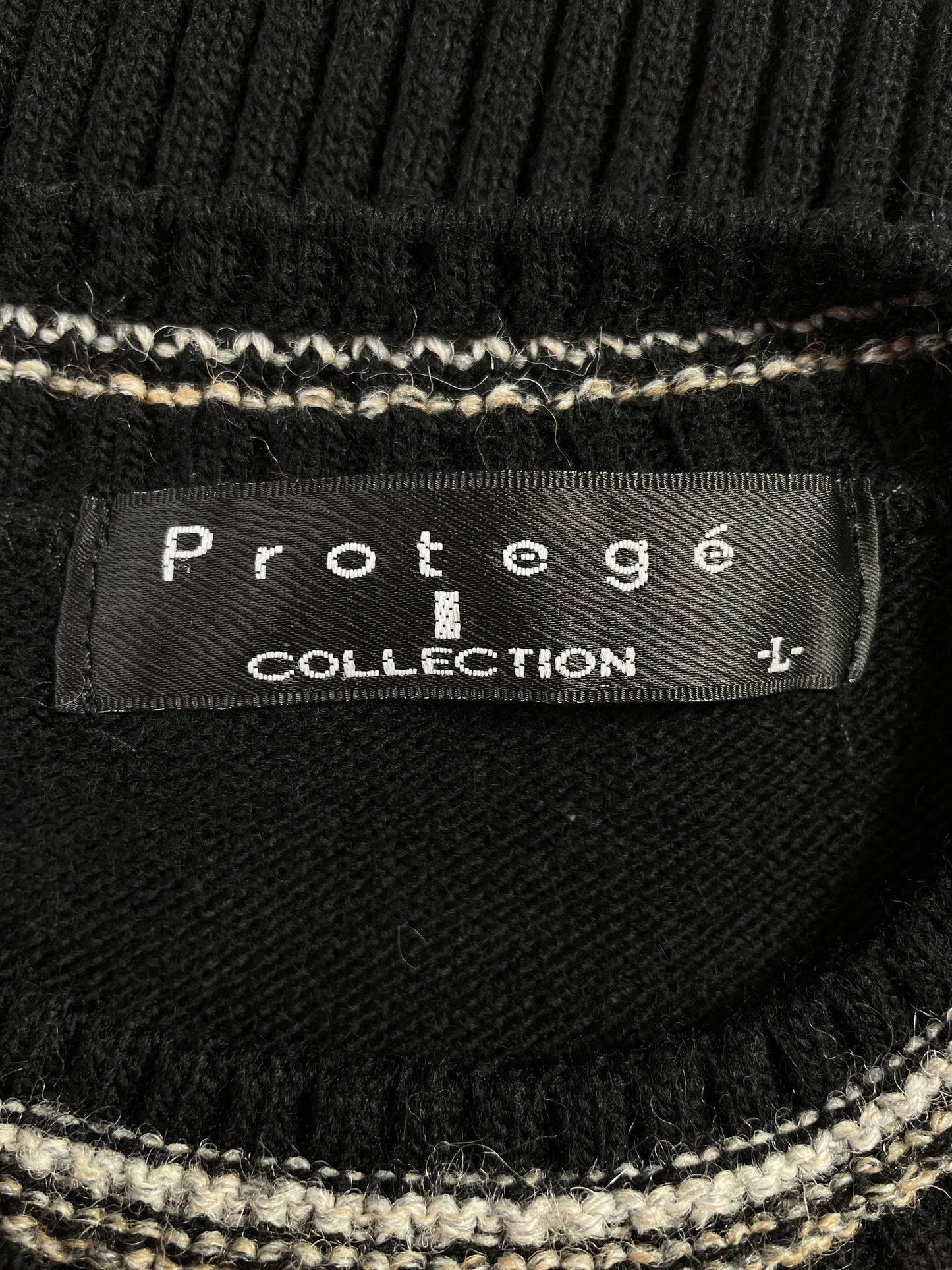 Vintage PROTEGE Size L Knit Sweater / E4902K