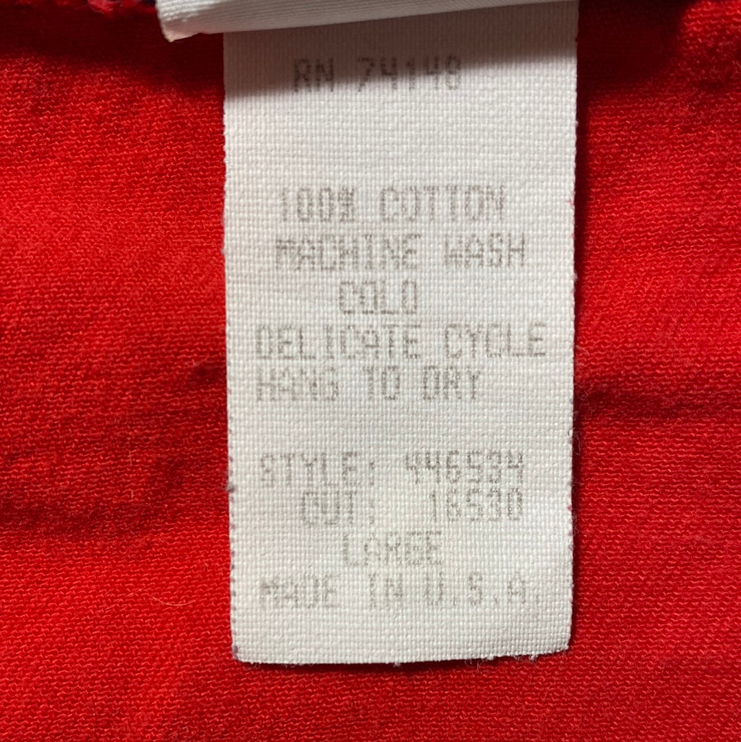 90’s POTTERY Made in USA Size L Vintage Button Down Sweat-Shirt / E3684S