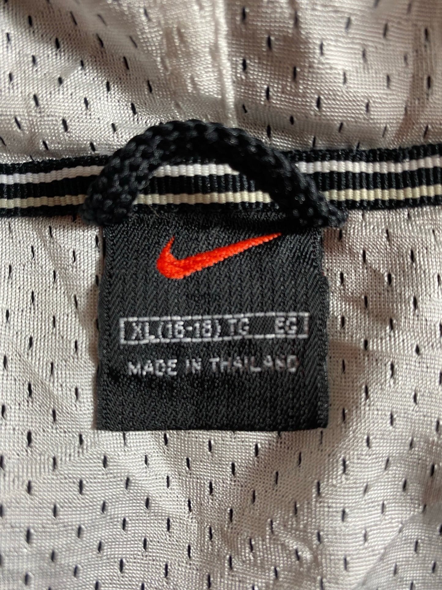 00’ NIKE Size XL Vintage Hoodie Half Zip Nylon-Jacket / A5567
