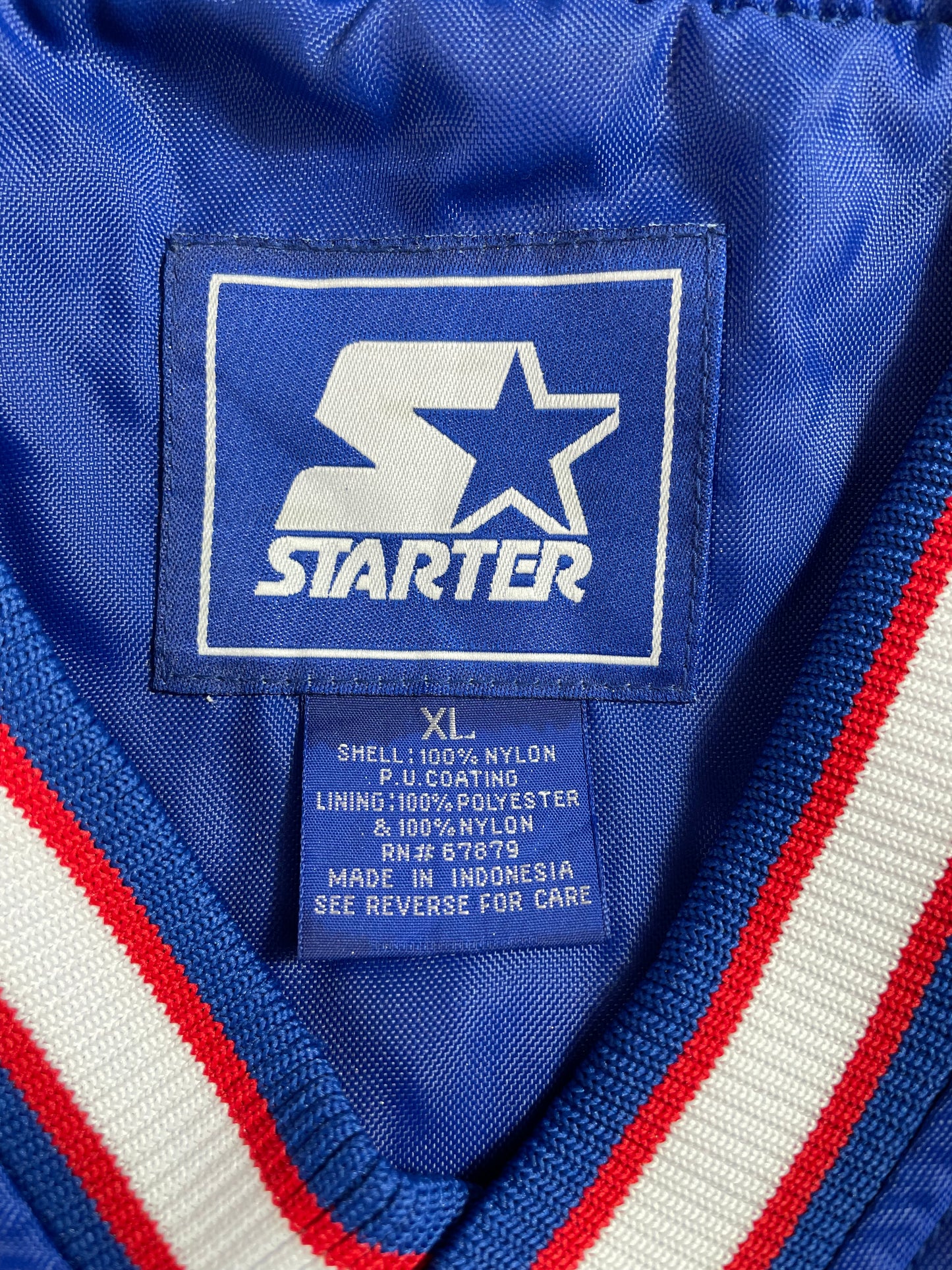 00' STARTER x KANSAS Size XL College Nylon Jacket / A2535