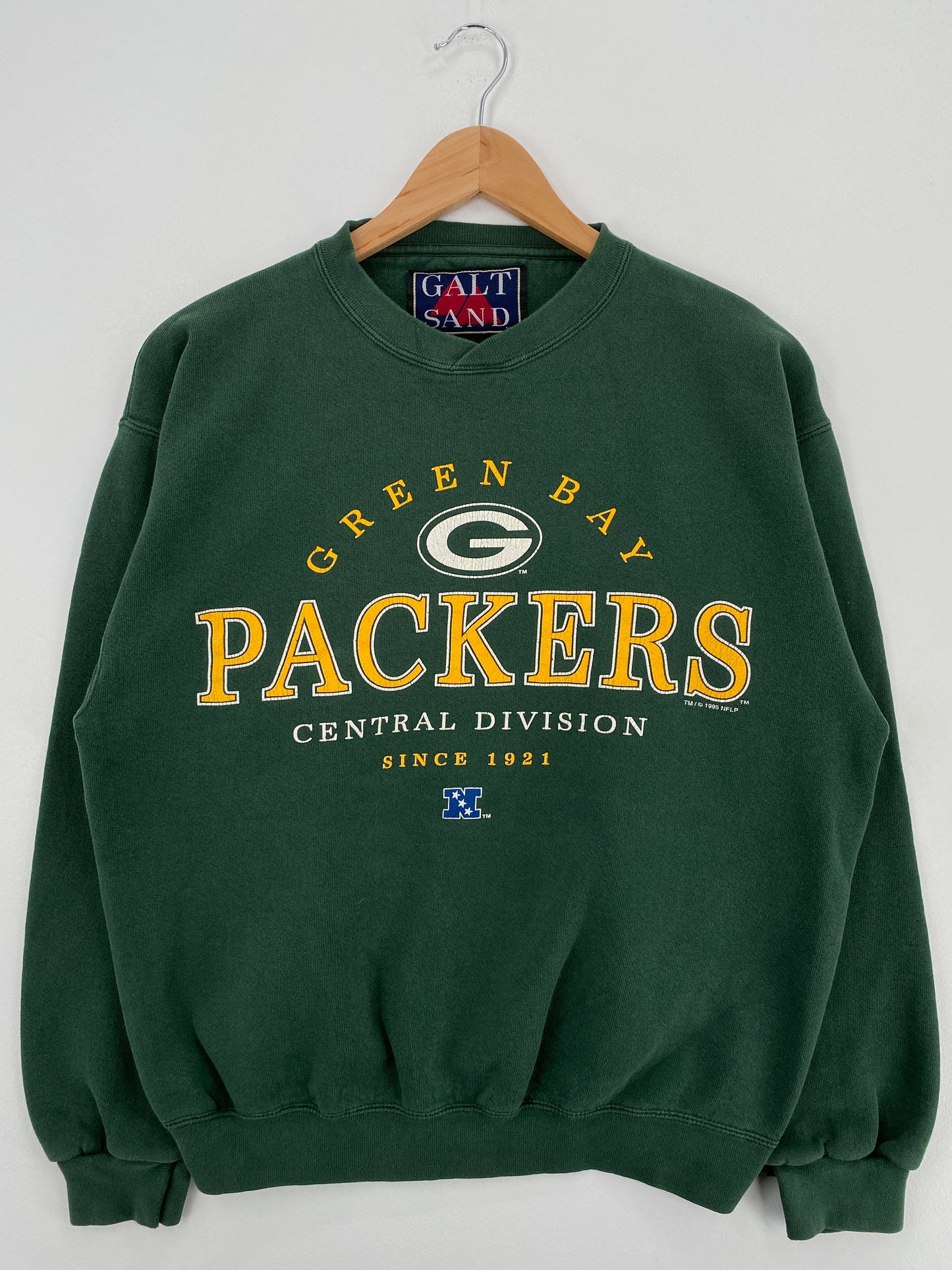 1995 GREEN BAY PACKERS Made in USA Size M Vintage NFL Sweat-Shirt/ A5925