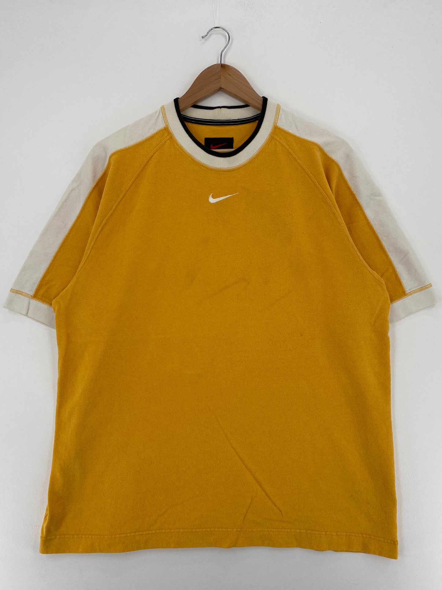 .90’s NIKE CENTER SWOOSH Size S T-shirt / E4778T