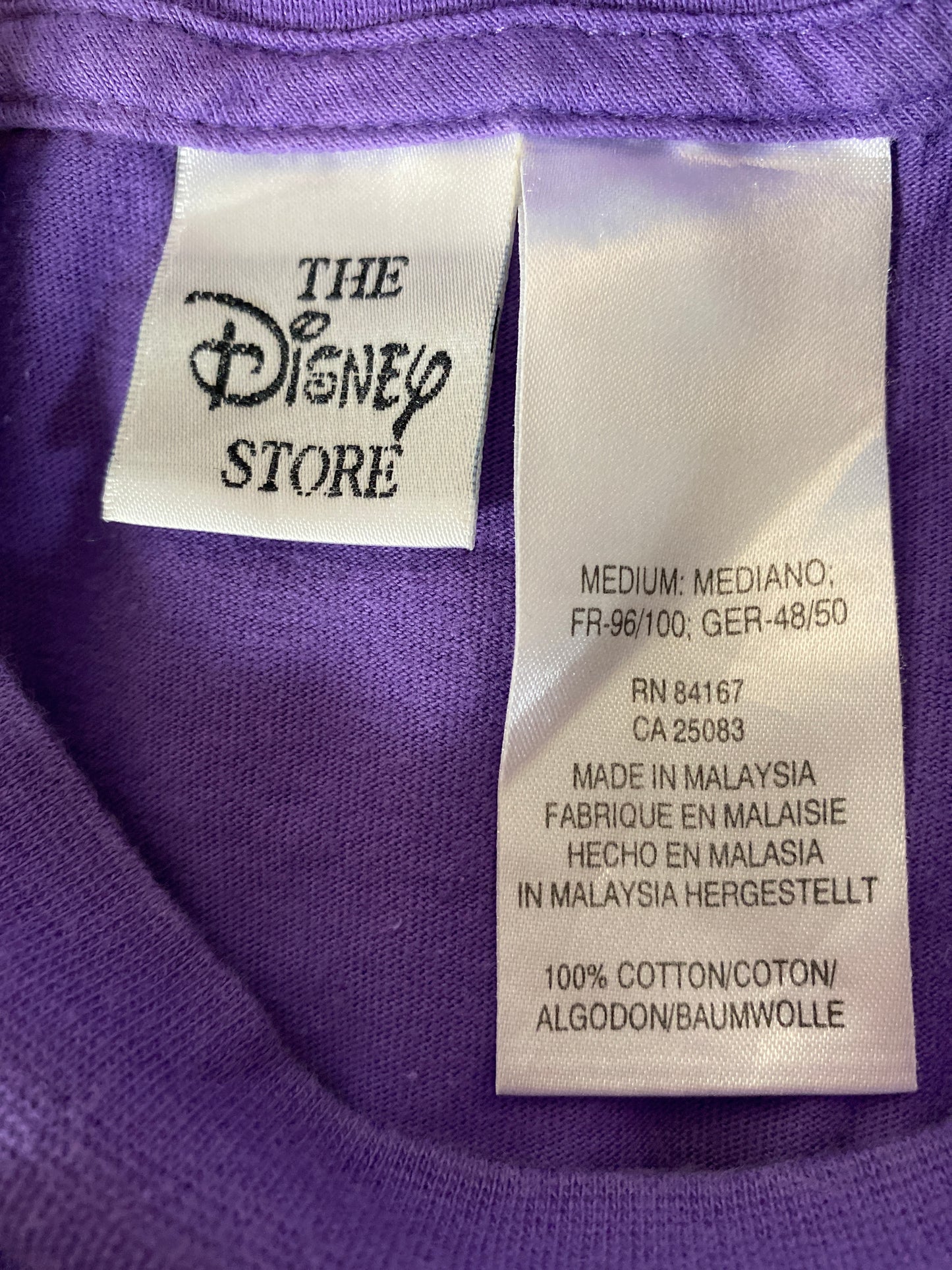 90’s DISNEY DOPEY Size M Vintage T- Shirts / K418