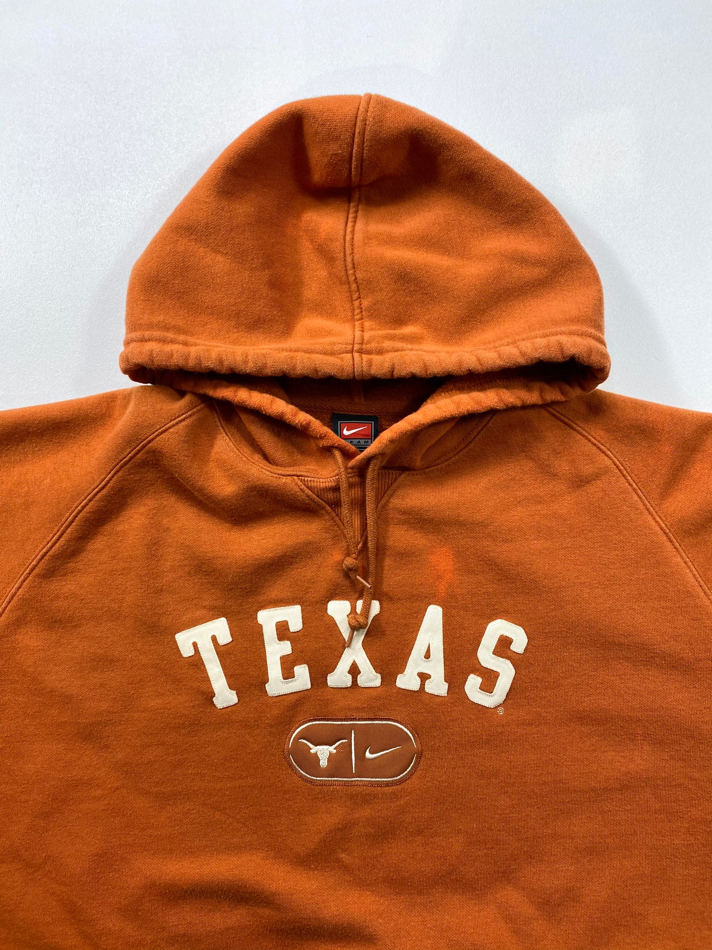 90’s Nike Texas Size XL Vintage Hoodie Sweat-shirt / 5983