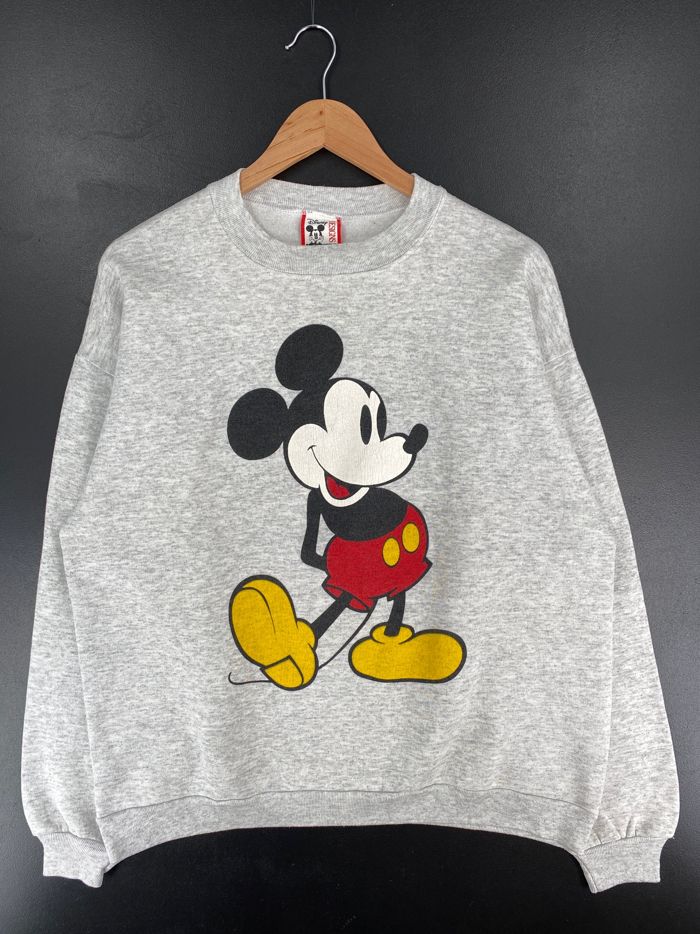 90's DISNEY MICKEY Made in USA Size XL Vintage Sweat-Shirt / E6158S