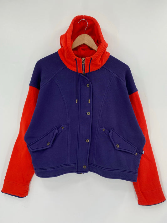 .90’s NIKE Size Ladies.L Vintage Hoodie Sweat-Shirt / A7193