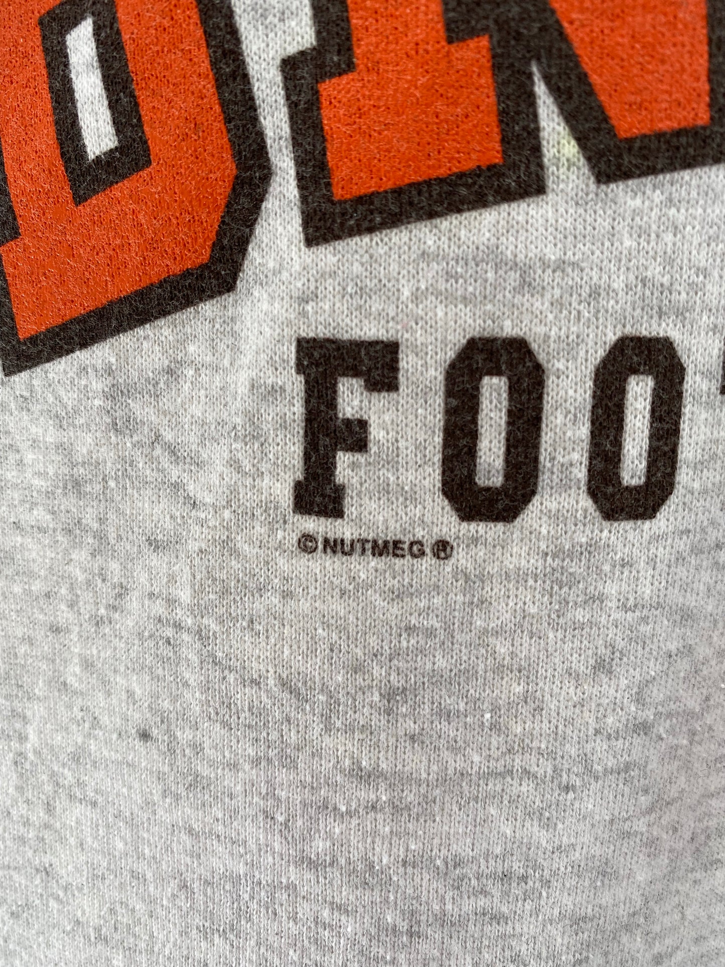 1995 CLEVELAND BROWNS Made in USA Size XL Vintage NFL Sweat - Shirt/ K6297