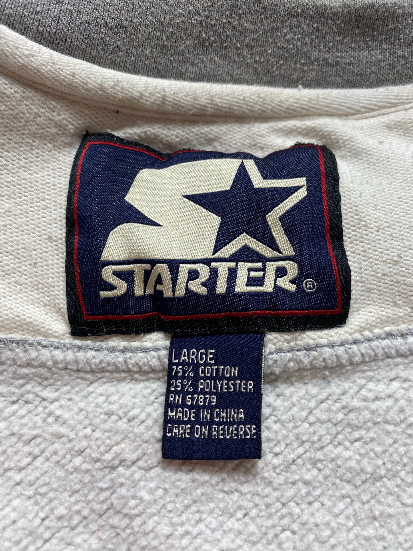 90’s STARTER NEW YORK YANKEES Made in USA Size L Vintage MLB Sweat - Shirt/ K5889