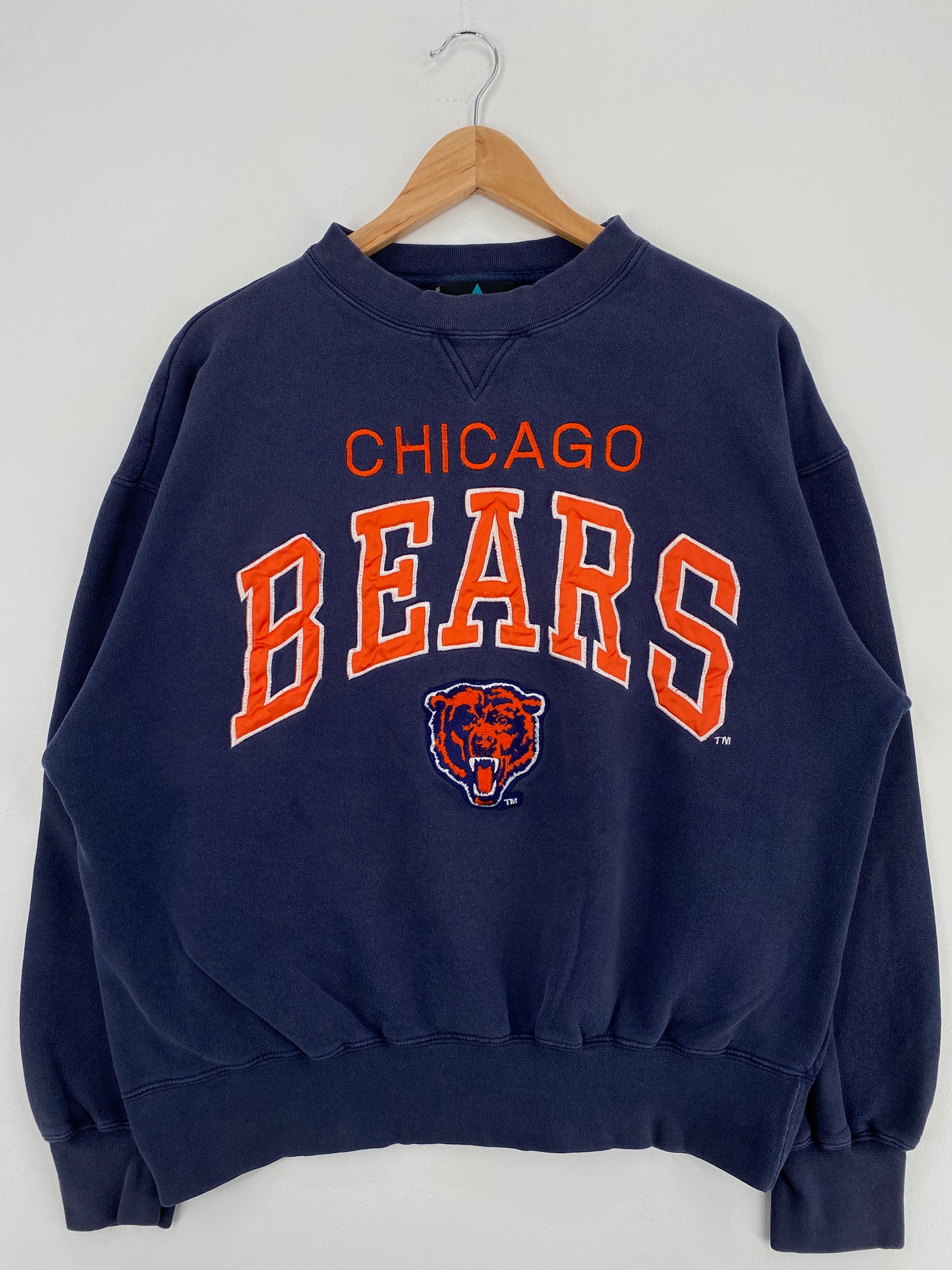 90's CHICAGO BEARS Size XL Vintage NFL Sweat-Shirt / A5034