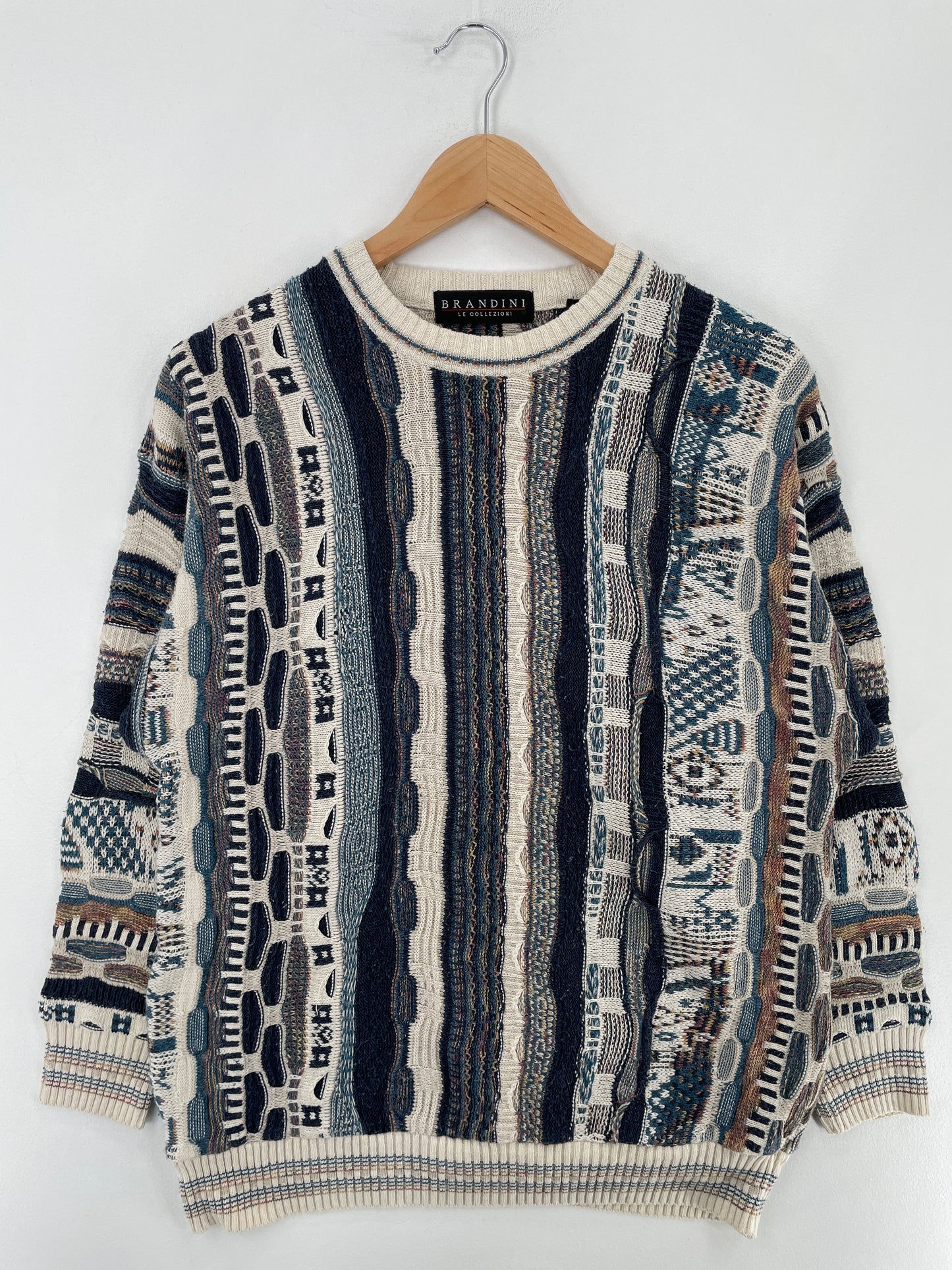 Vintage COOGI Style Size M Cotton Knit Sweater / E4566K