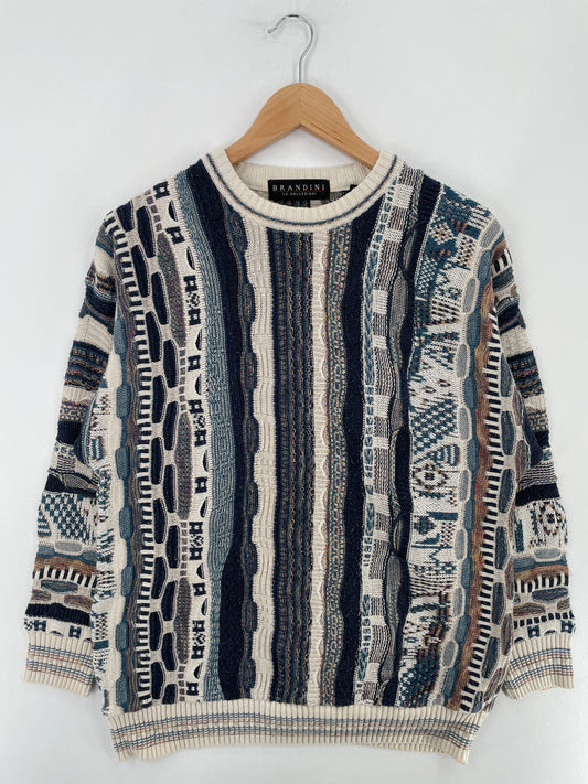 Vintage COOGI Style Size M Cotton Knit Sweater / E4566K