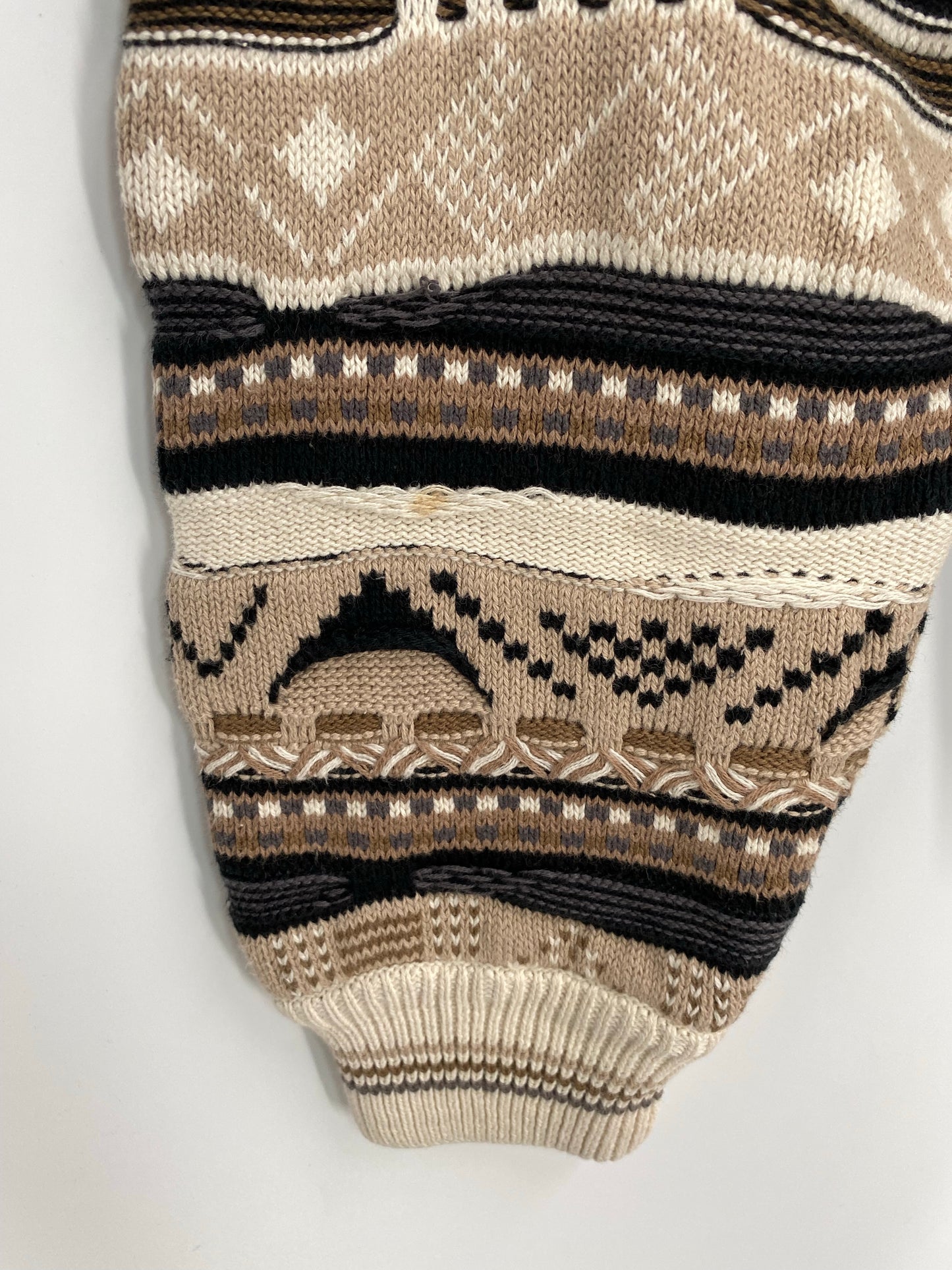 Vintage 3D COOGI- Style Size M Knit Sweater / K9214