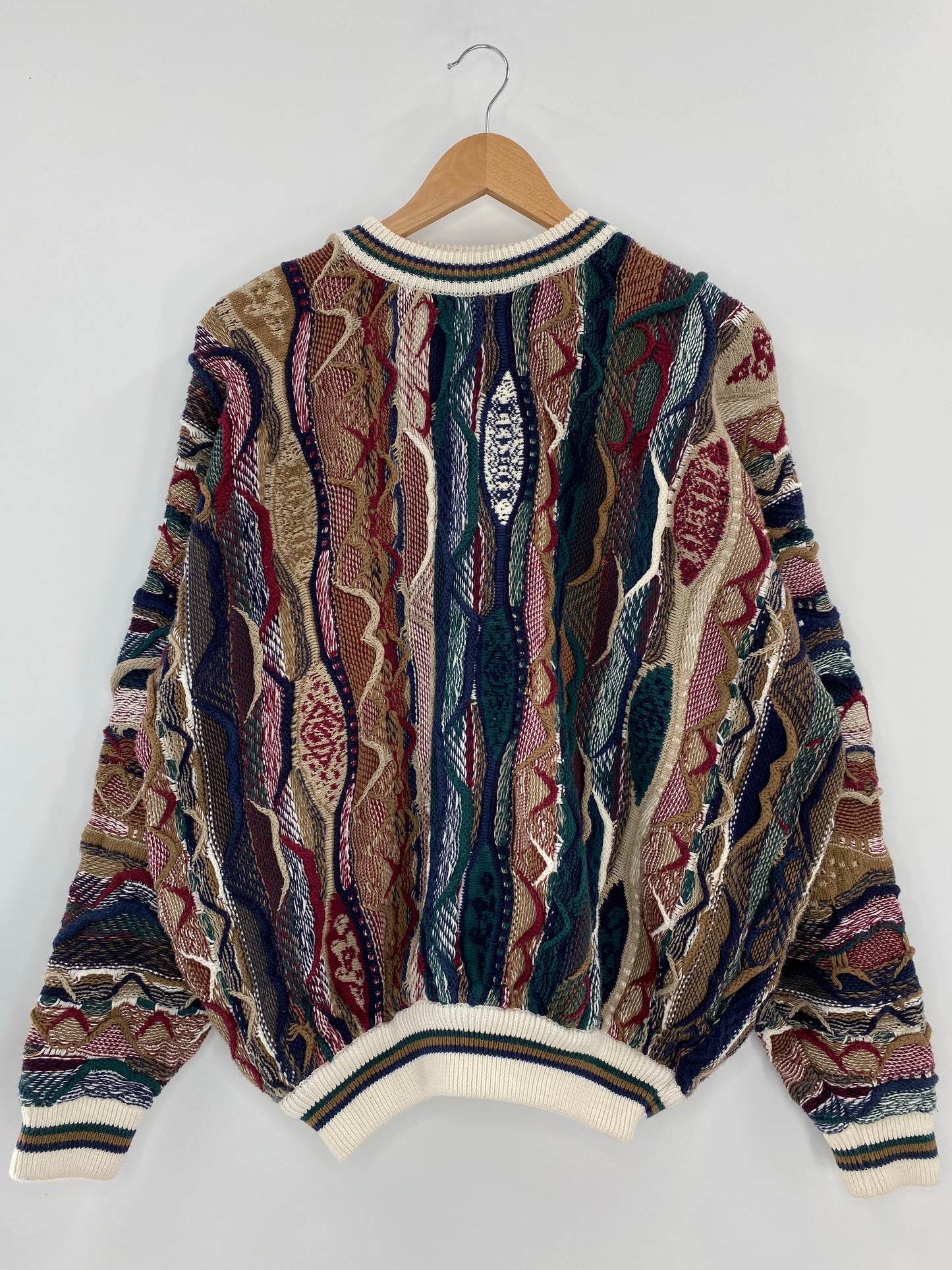 Vintage 3D COOGI- Style Size L Knit Sweater / K4207