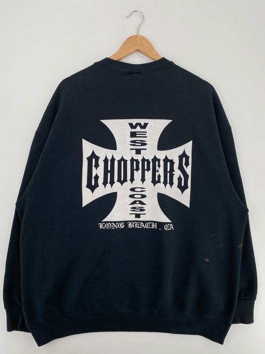 00’ WEST COAST CHOPPERS Size XXL Vintage Sweat-shirt / A5216