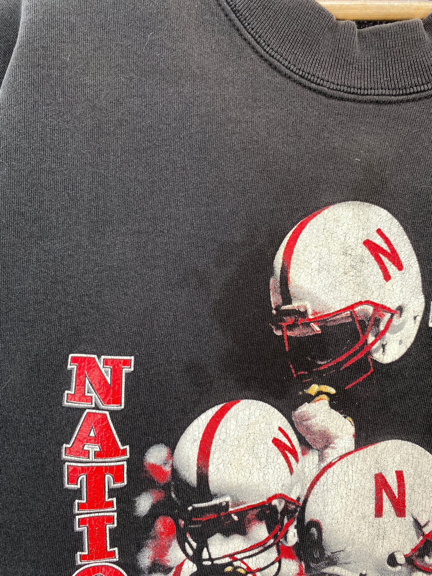 1994 NEBRASKA HUSKERS Made in USA Size XXL Vintage College Sweat-Shirt / A4416