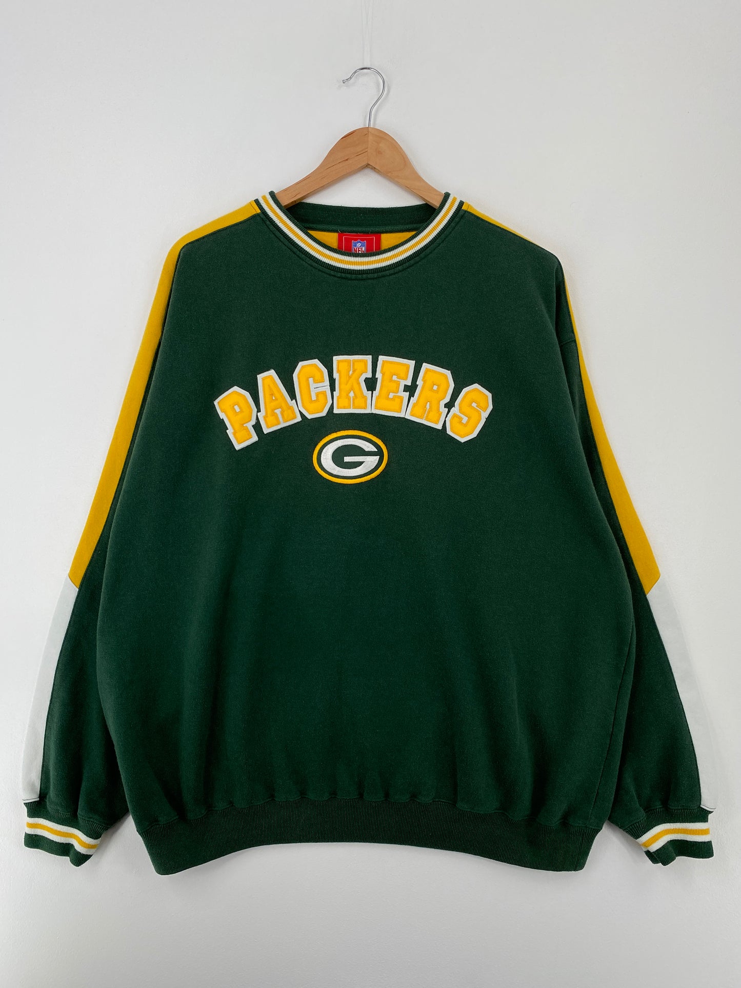 Vintage GREEN BAY PACKERS Size XL NFL Sweat-Shirt / A8745