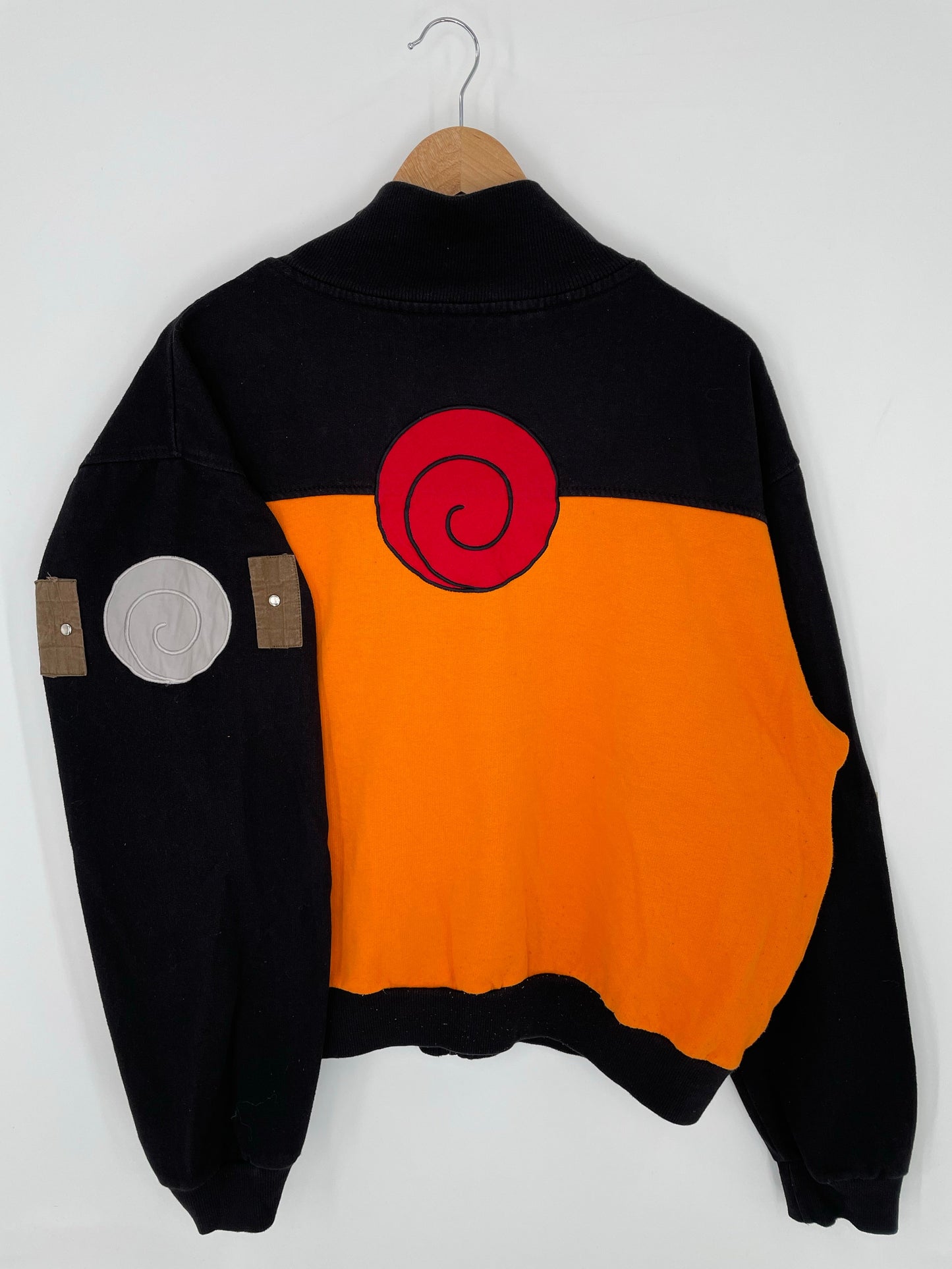.2007 NARUTO Size XL Vintage Zip-up Sweat-shirt / A9977