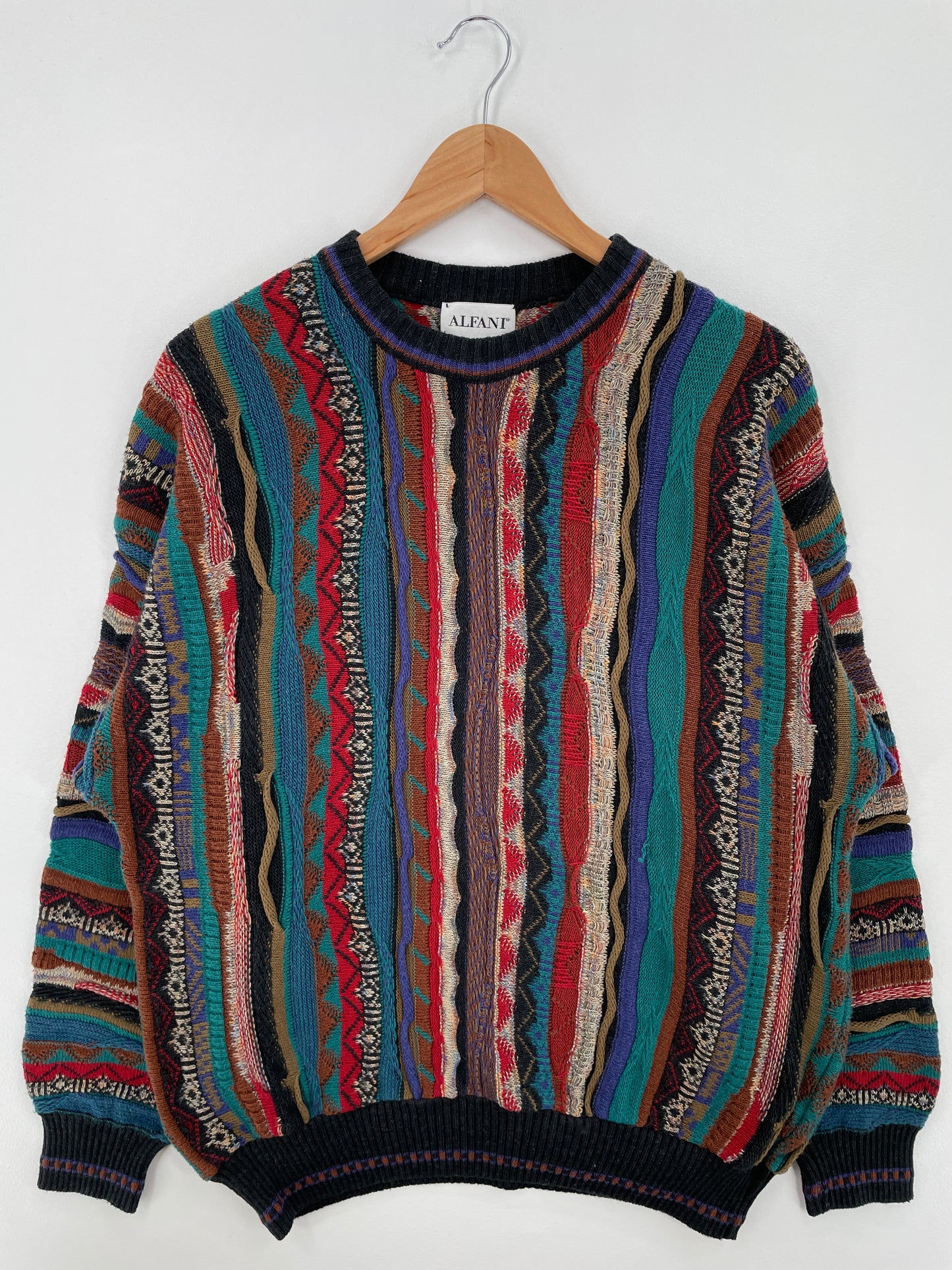 Vintage 3D COOGI- Style Size L Knit Sweater / A8459