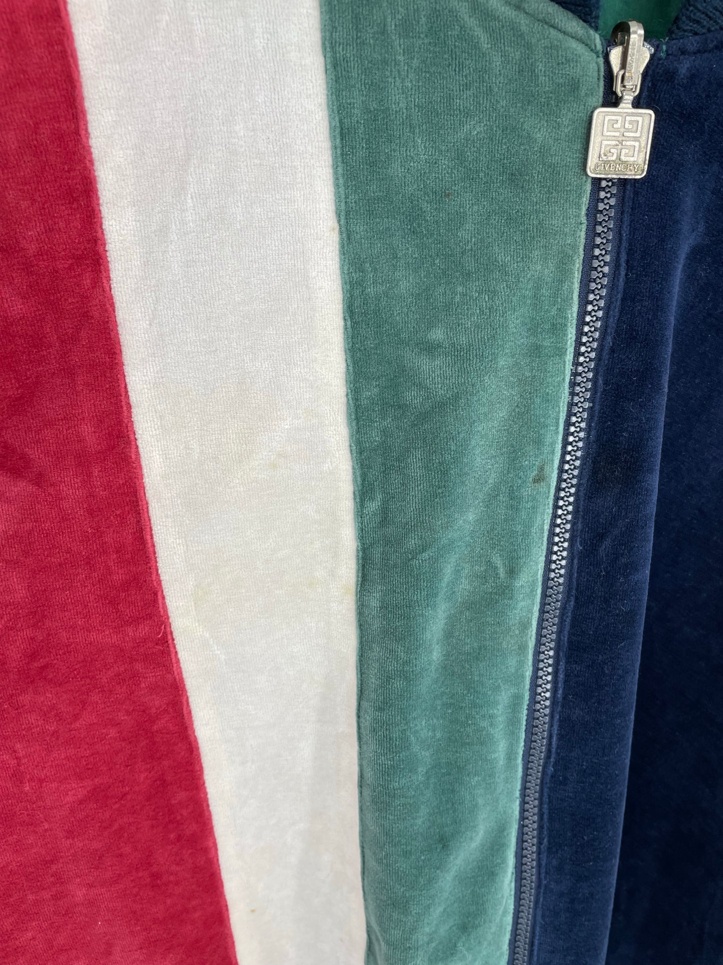 90’s GIVENCHY Size No Tag (Approx.L) Velour Jacket / K9187