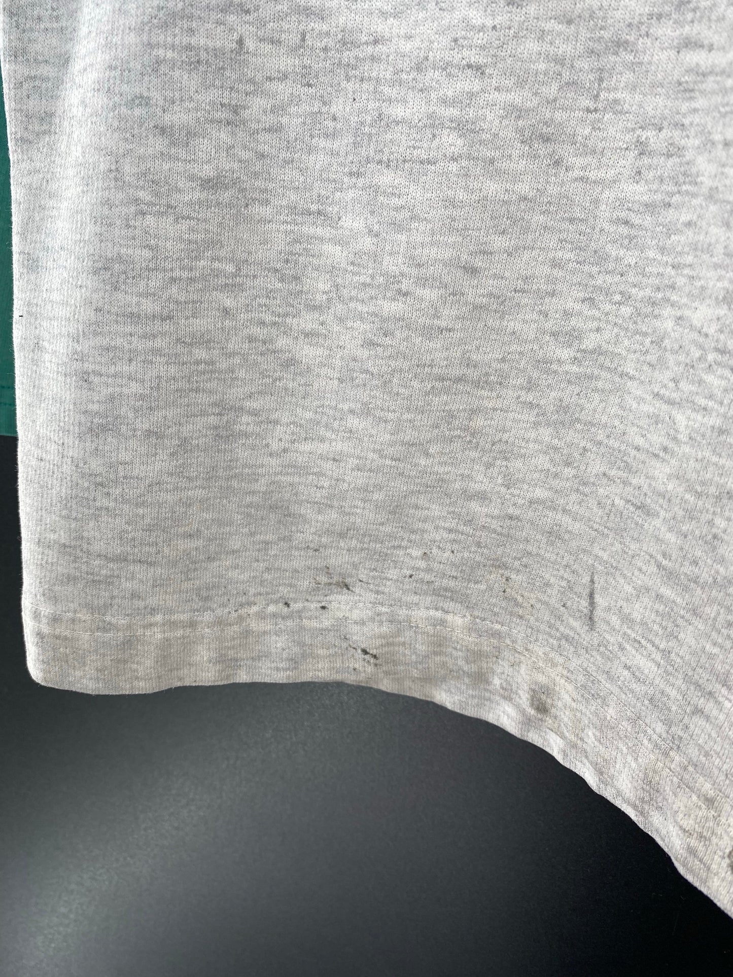 1993 ANAHEIM DUCKS MIGHTY Made in USA Size XL Vintage NHL Hoodie Long Sleeve T-Shirt /