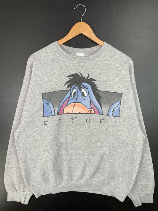 00’ DISNEY EEYORE Size L Vintage Sweat-shirt / A8723