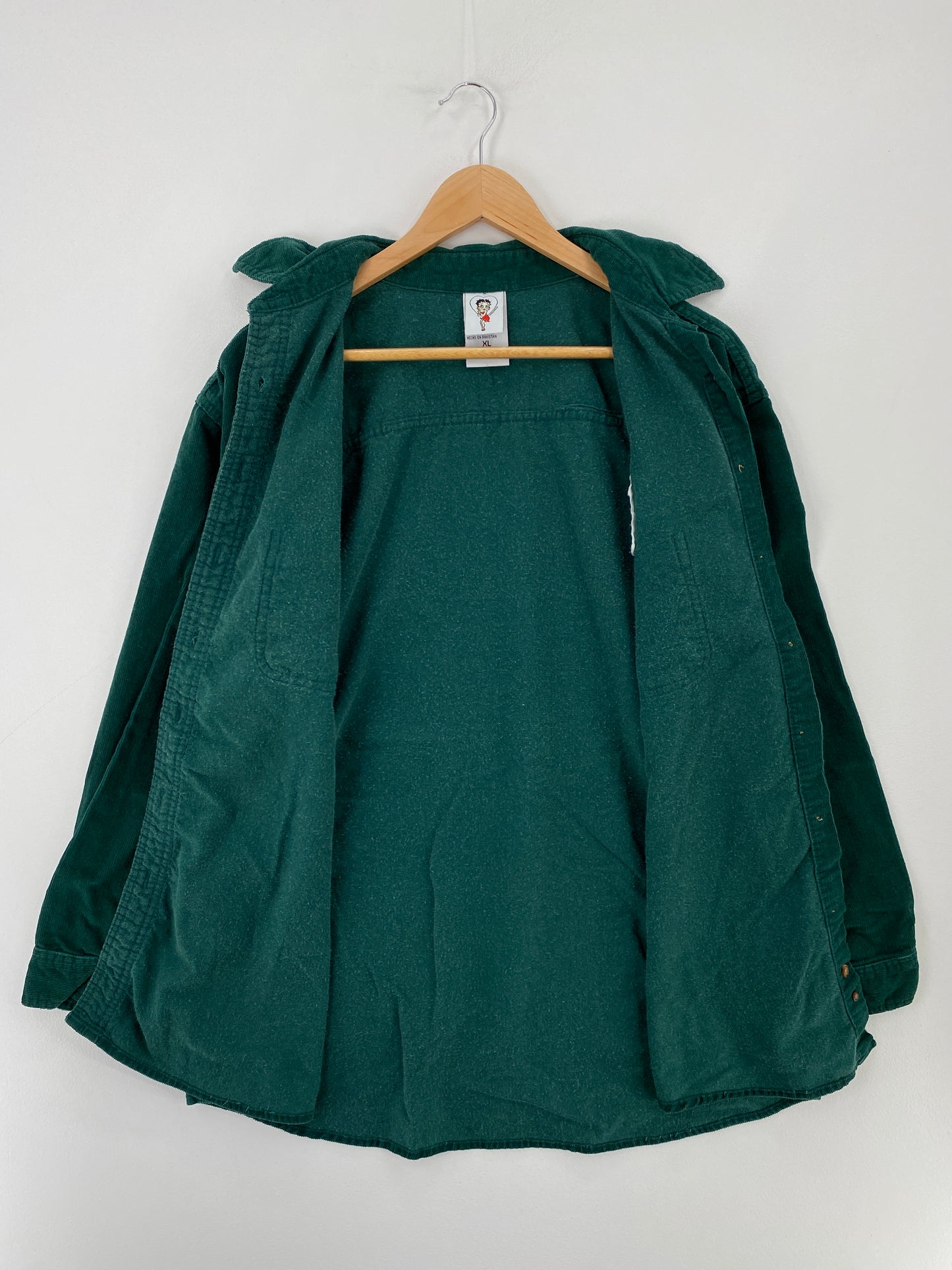 2000 BETTY BOOP Size XL Vintage Button Down Shirt / E3678B