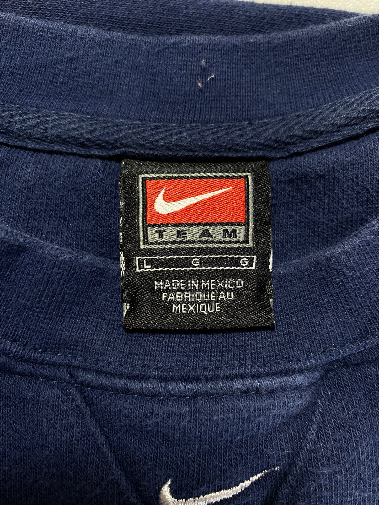 00' NIKE HOBART FOOTBALL Size L Vintage College Sweat-shirt / A638