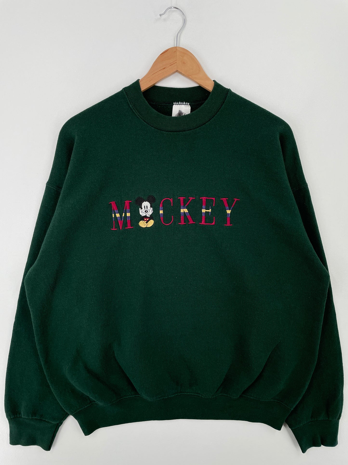 90's DISNEY MICKEY Made in USA Size XL Vintage Sweat-shirt / A9169