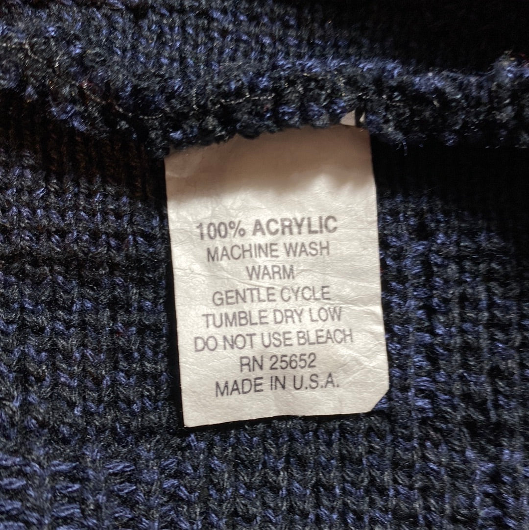 Vintage COOGI- Style Size XL Knit Sweater / E3088K
