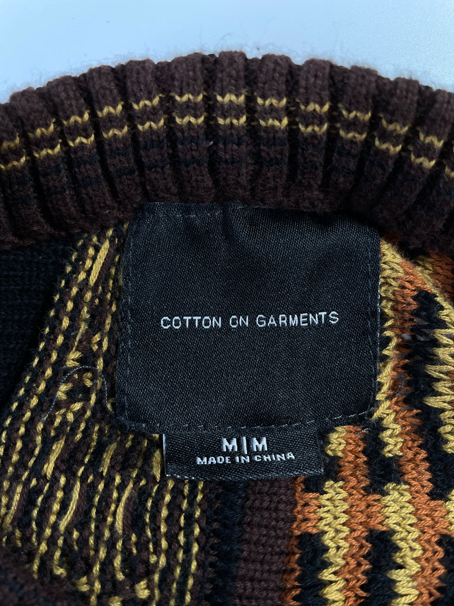 Vintage 3D COOGI- Style Size M Knit Sweater / A8265