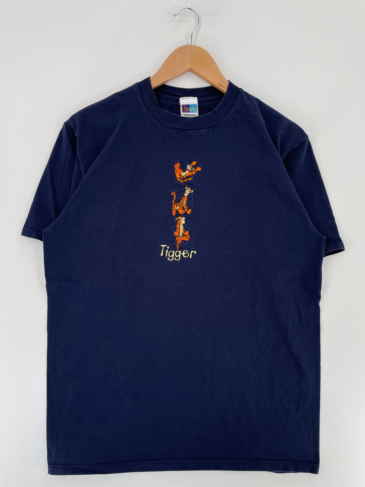 00' DISNEY TIGGER Made in USA Size L Vintage T-Shirt / E5552T